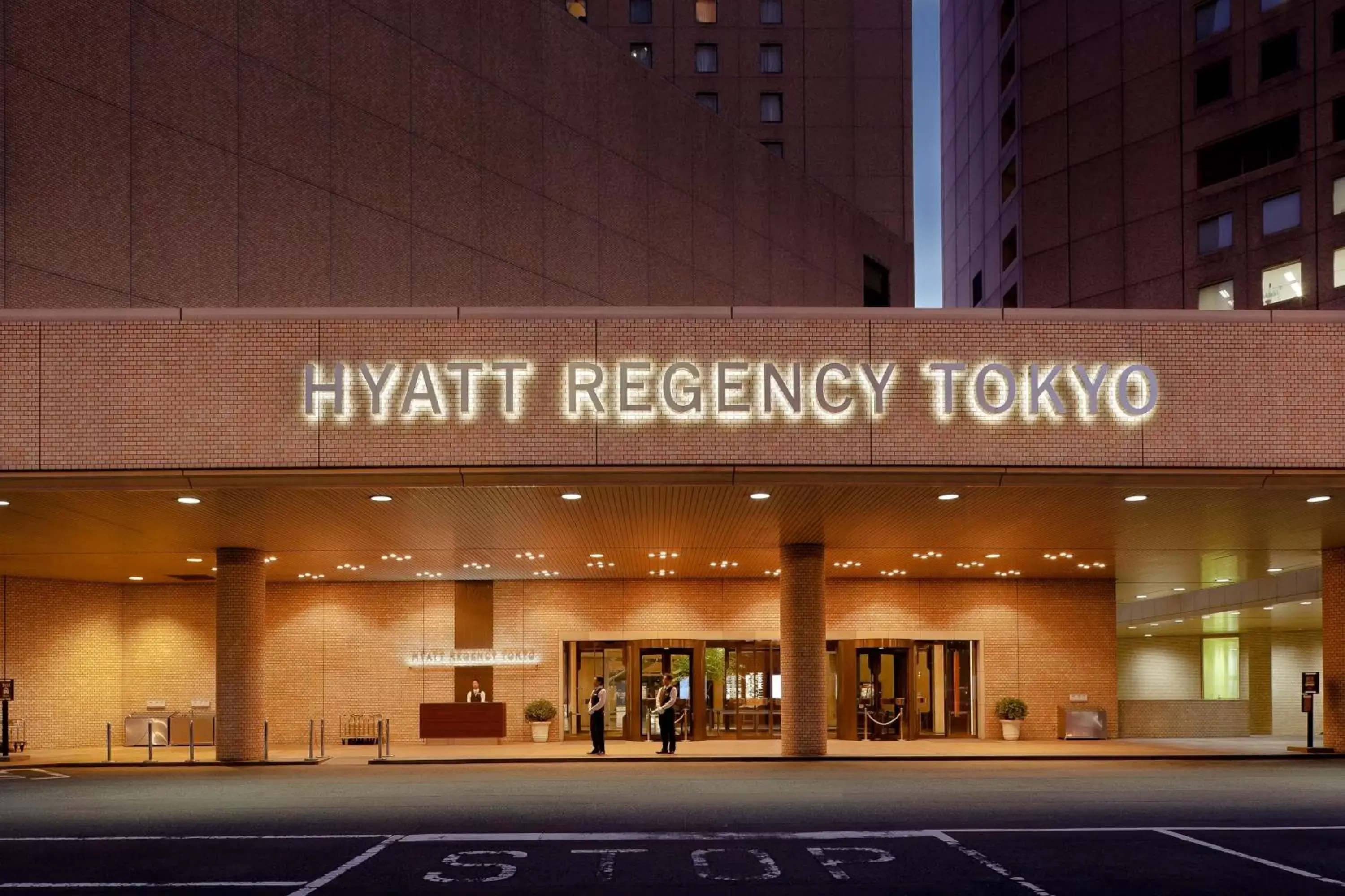Property building in Hyatt Regency Tokyo