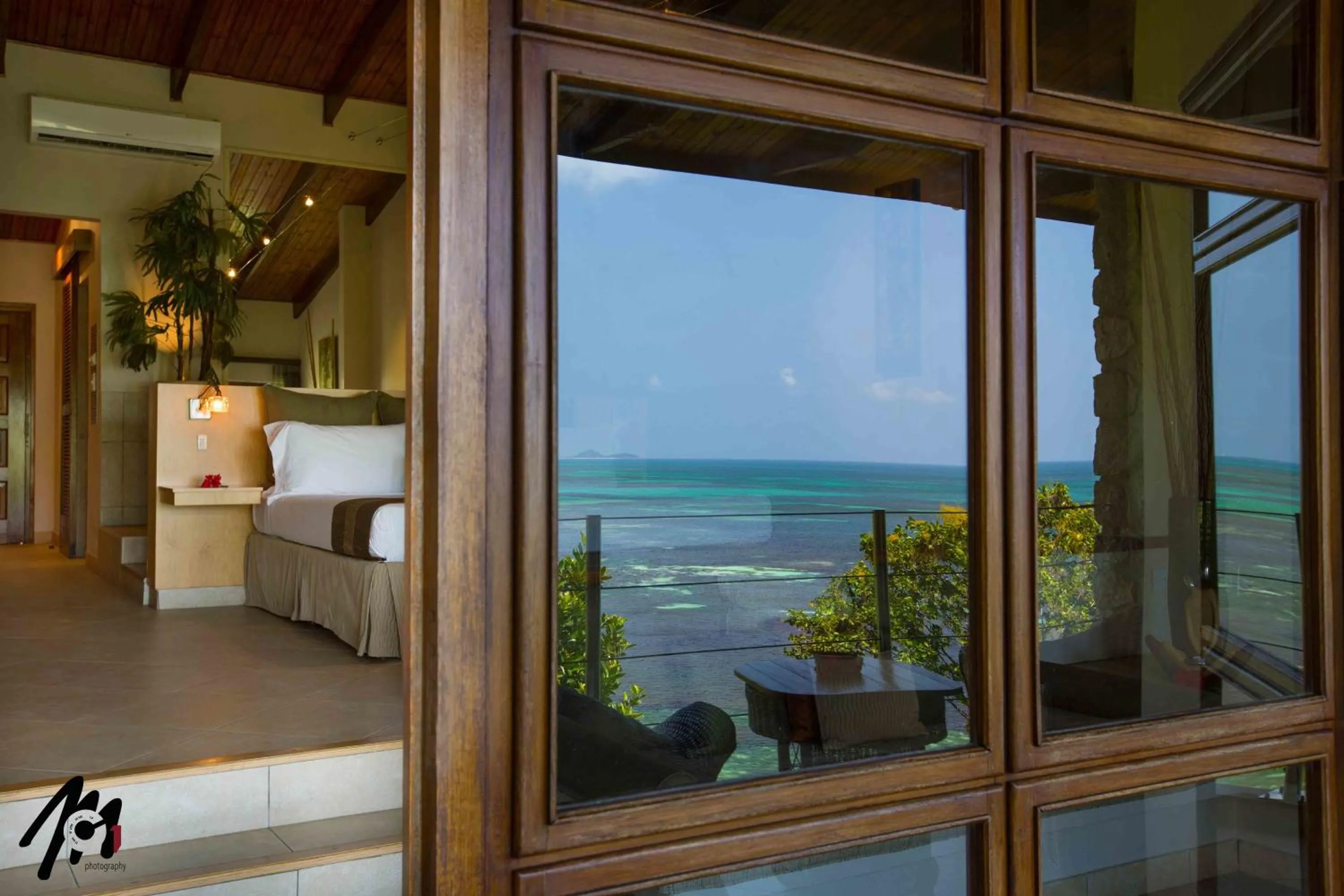 Decorative detail in Coco de Mer Hotel and Black Parrot Suites