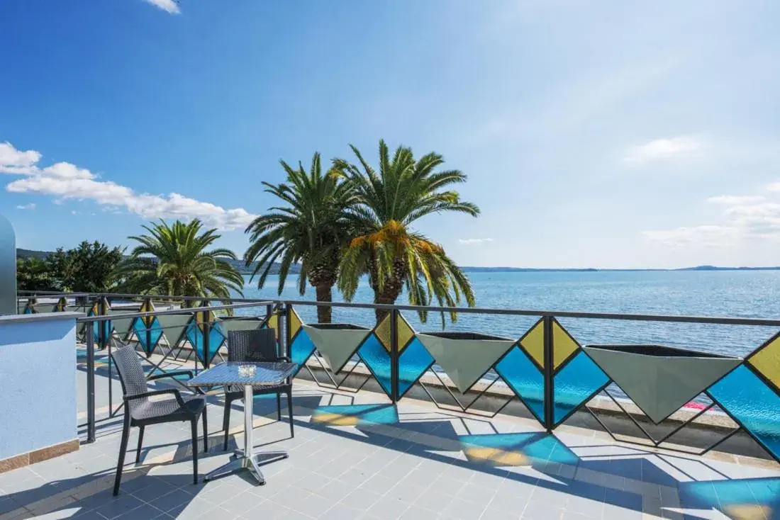 Balcony/Terrace in Hotel Lido - Beach and Palace