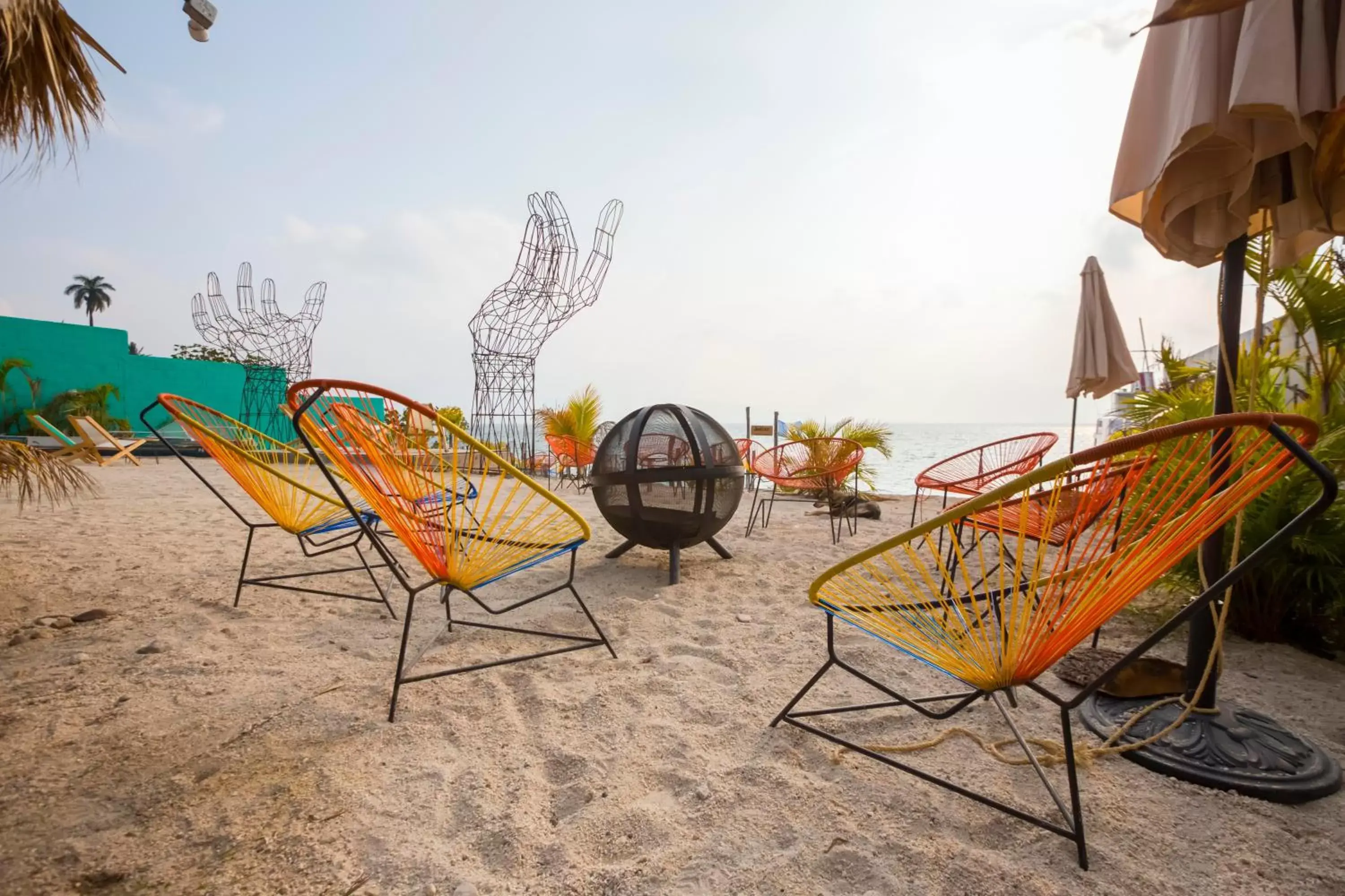 Lounge or bar in Socialtel Atitlan Lounge or bar in Socialtel Atitlan