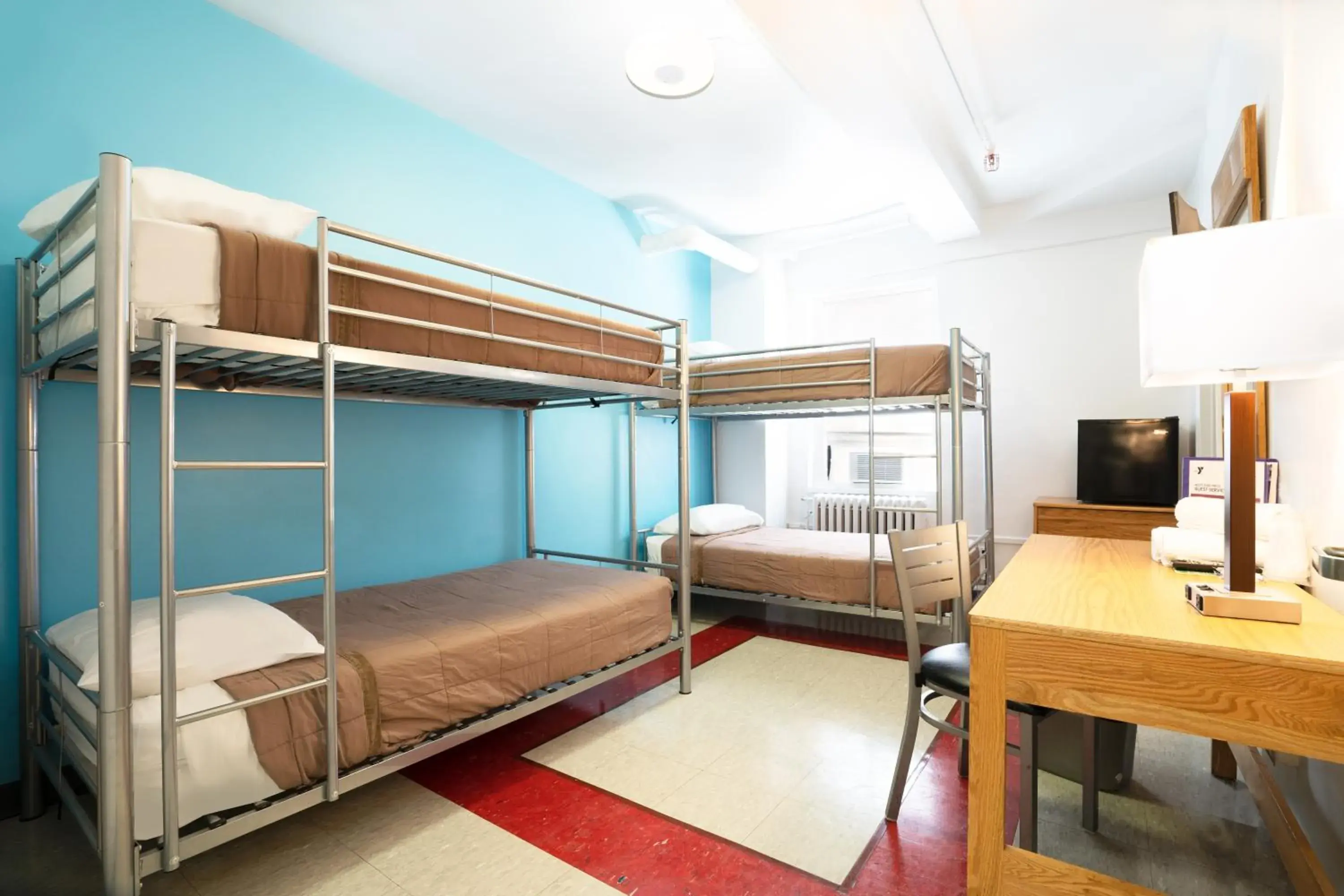 Photo of the whole room, Bunk Bed in West Side YMCA