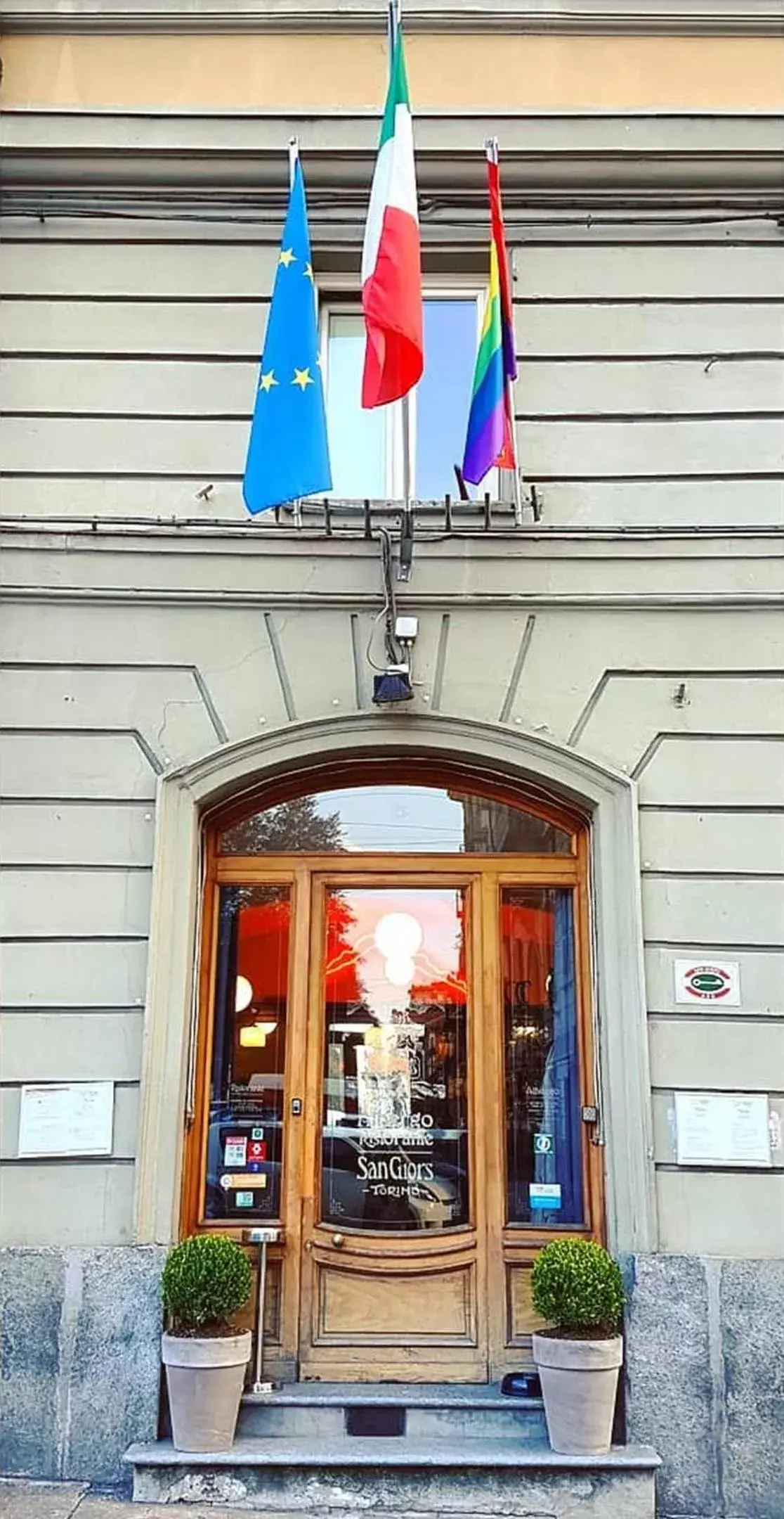 Facade/entrance in Albergo Ristorante San Giors