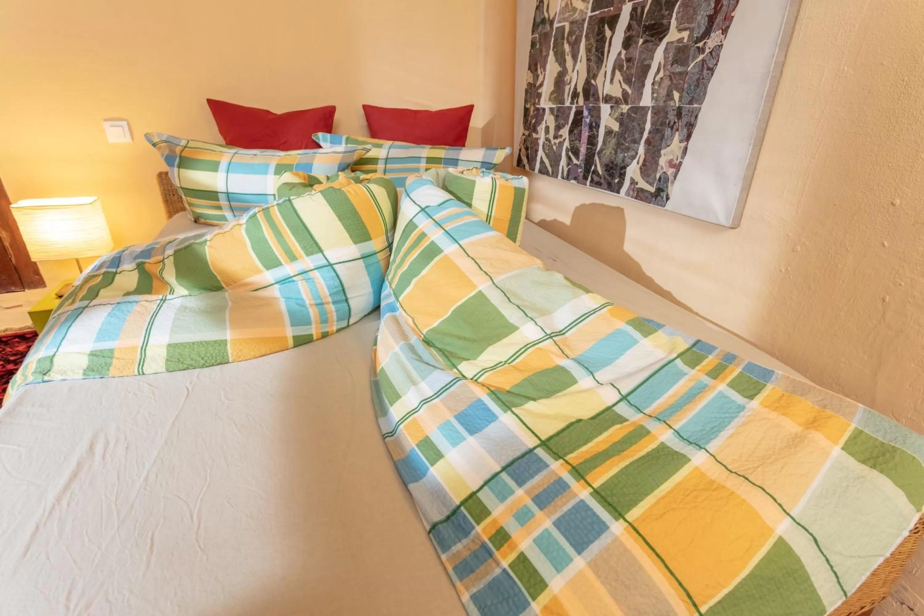 Decorative detail, Bed in La Vieille Maison - Halte Gourmande