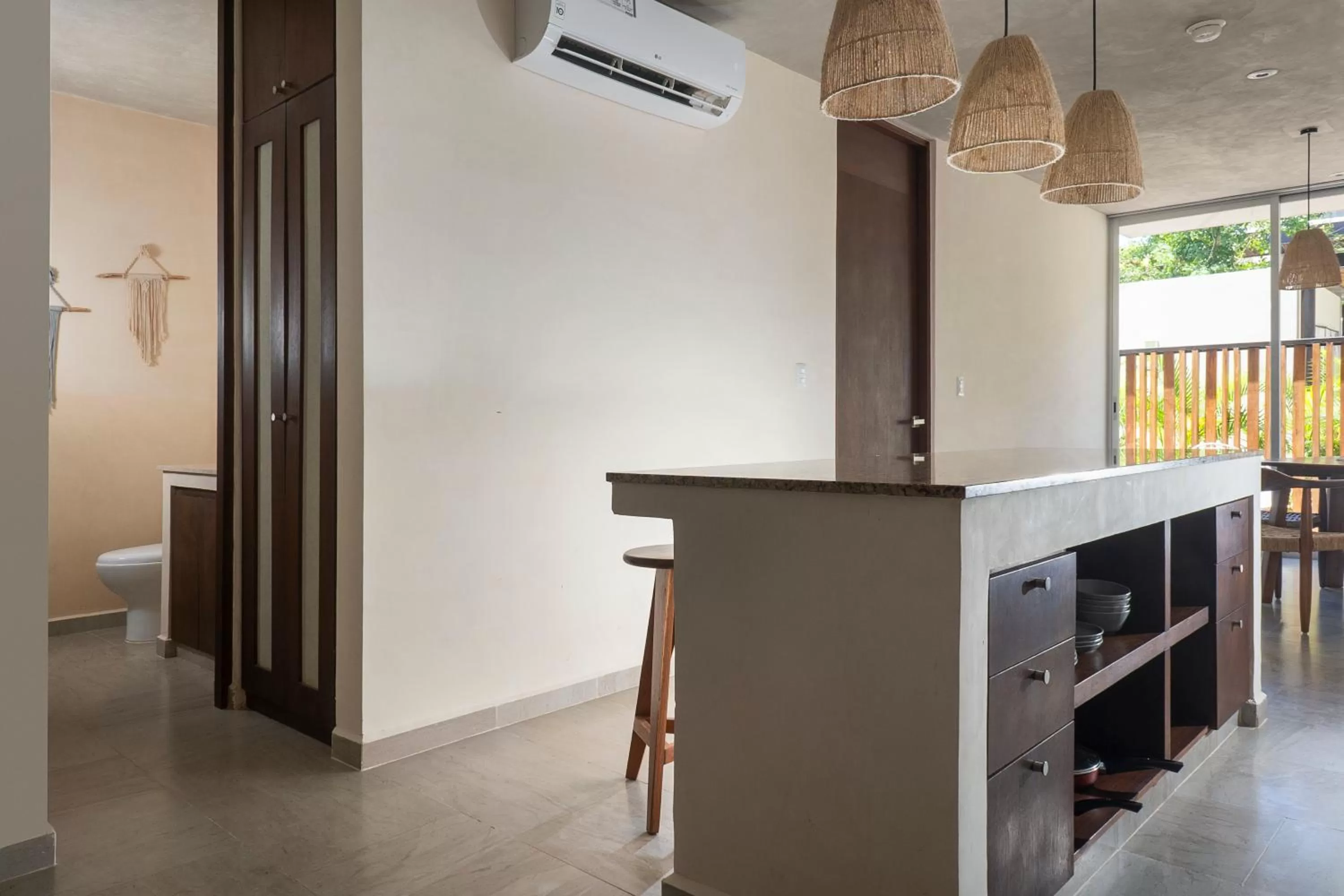 Dinner, Kitchen/Kitchenette in ARUNA TULUM-Luxury Studios & Apartments