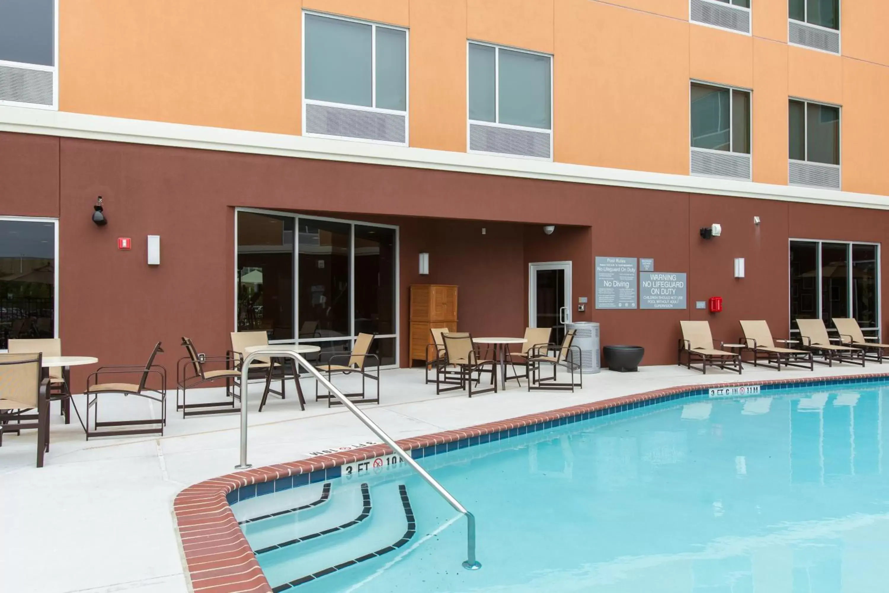 Patio, Swimming Pool in Cambria Hotel Plano - Frisco