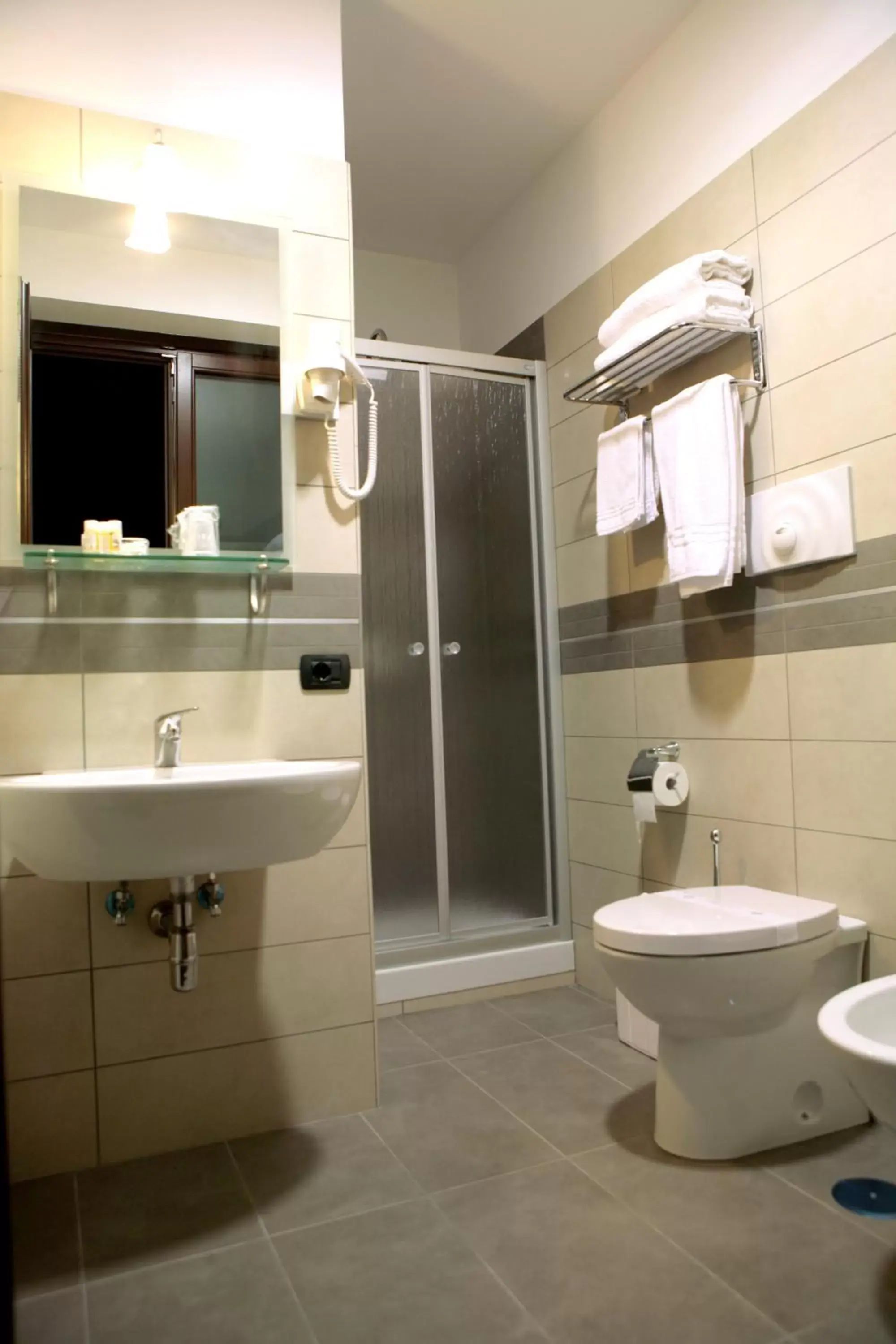 Bathroom in Hotel Visagi