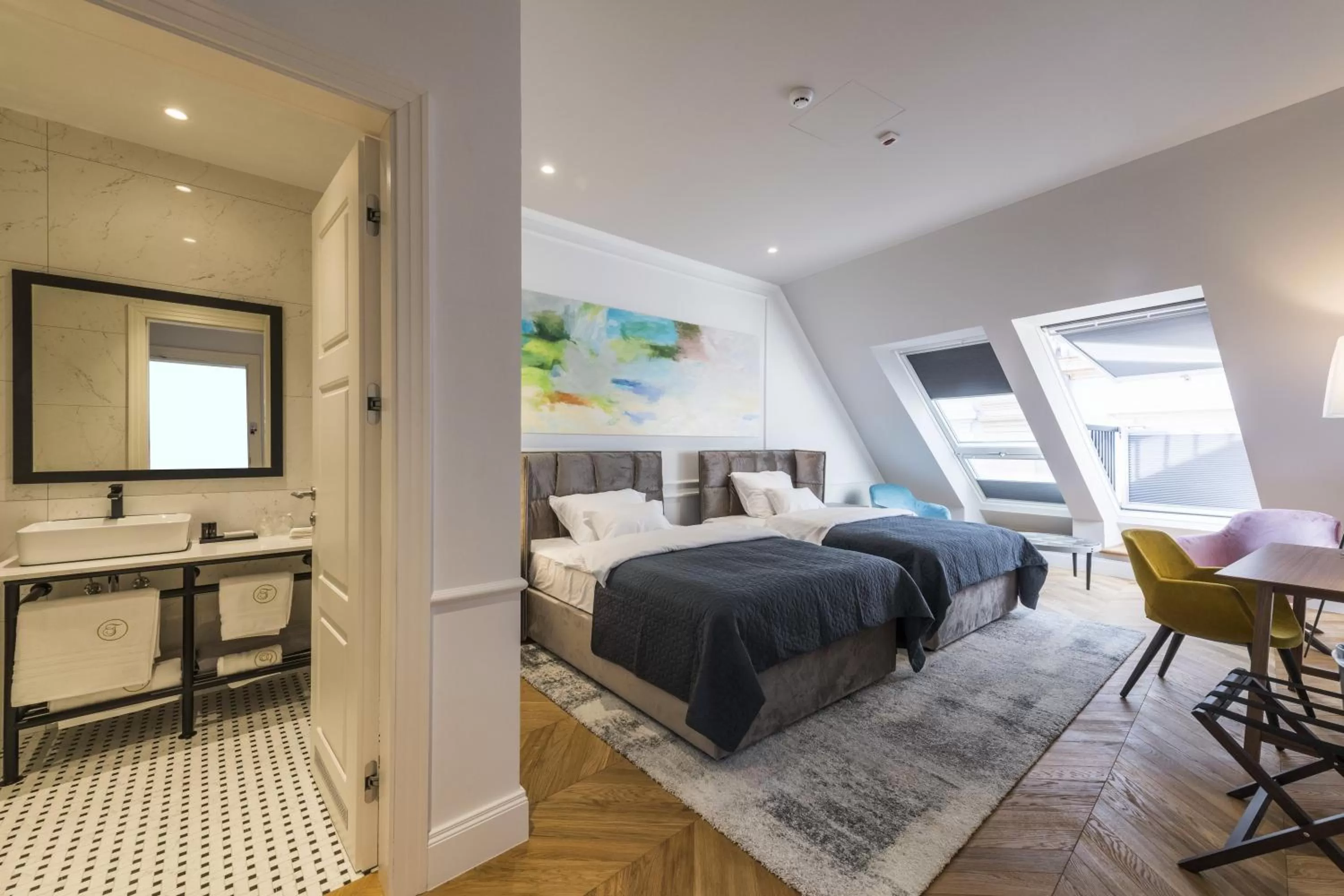 Bed in Boutique hotel Tvrđa