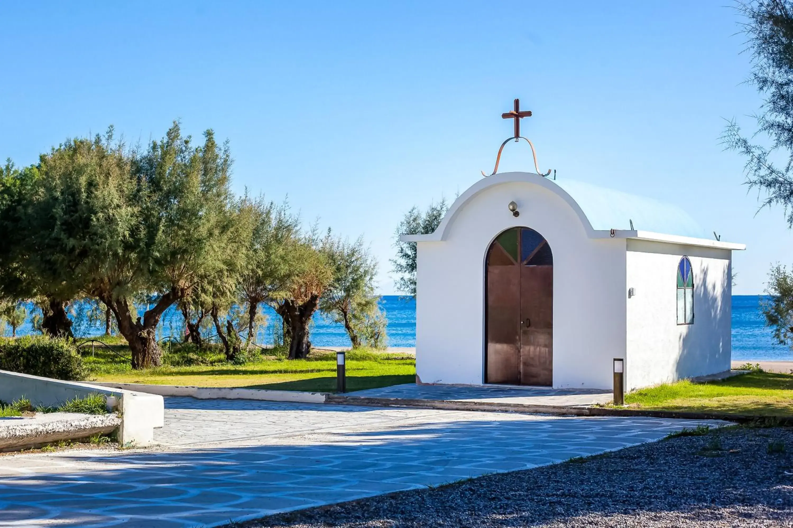 Place of worship, Property Building in Pegasos Deluxe Beach Hotel