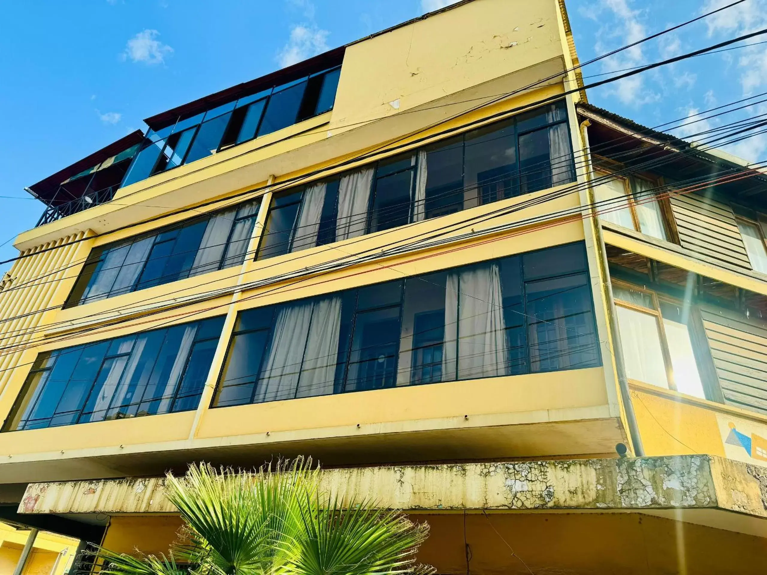Property Building in Arusha Backpackers Hotel