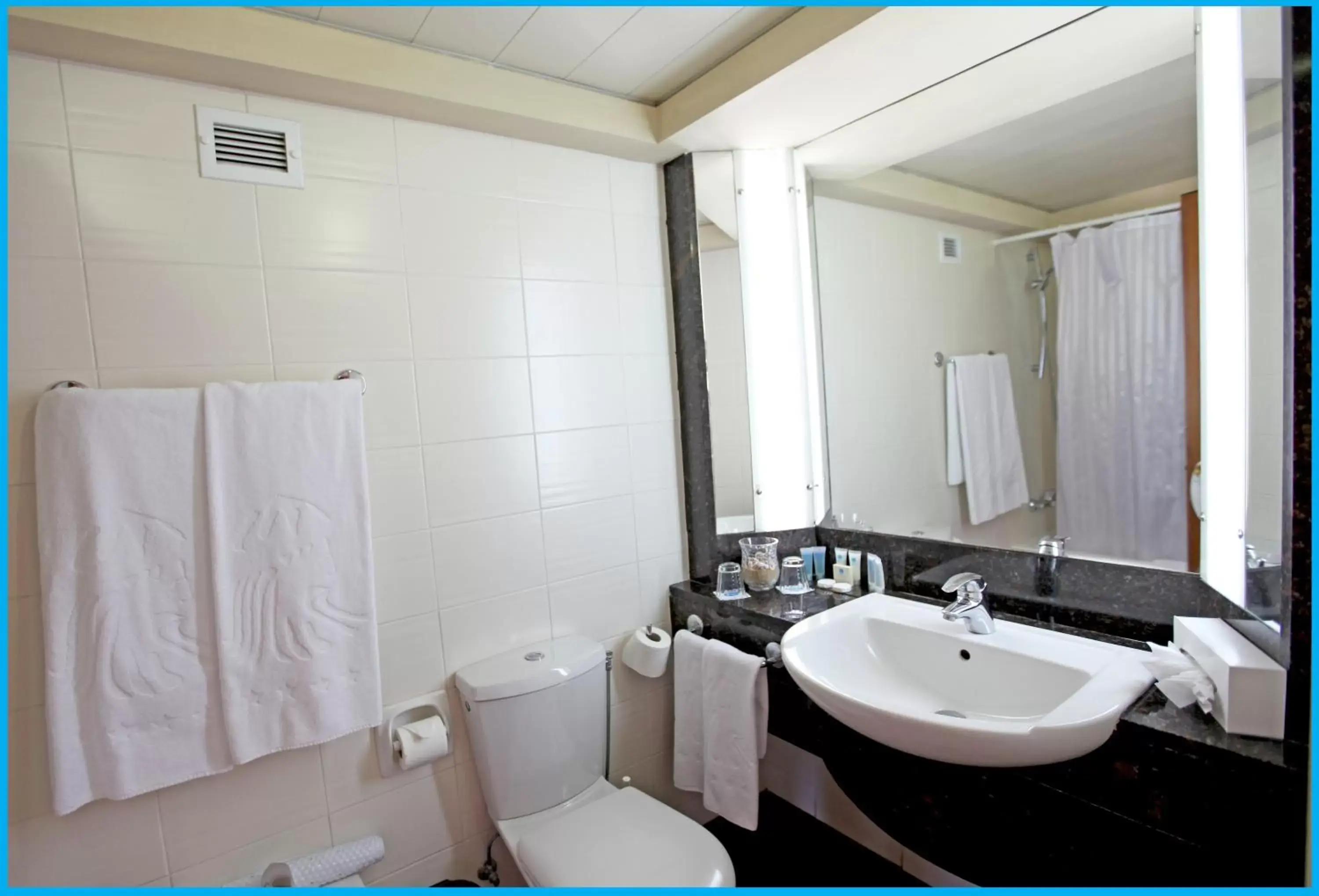 Shower, Bathroom in Poseidonia Beach Hotel
