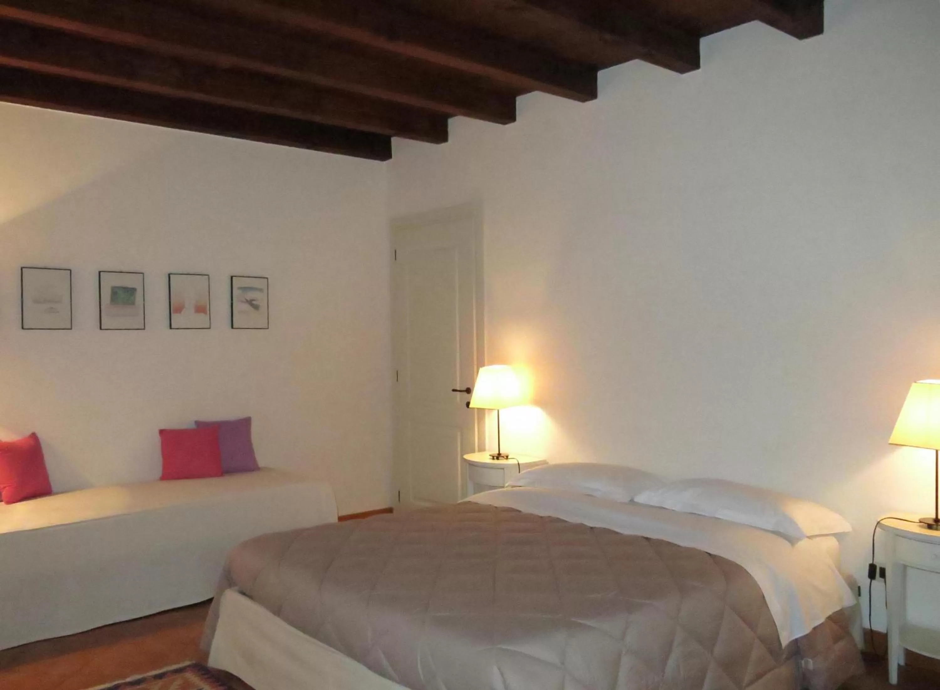 Bed in Villa Schiavi