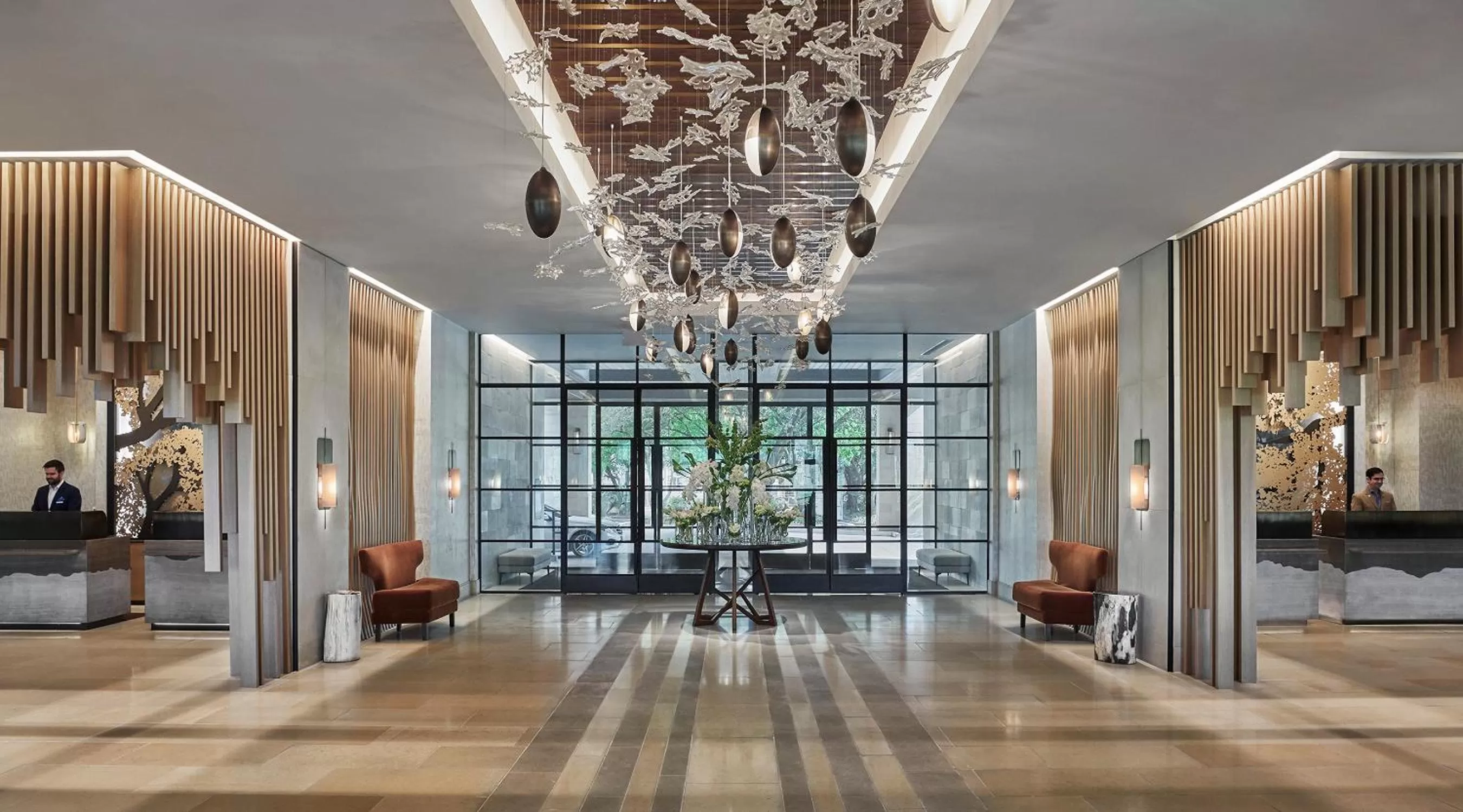 Facade/entrance in Four Seasons Hotel Austin