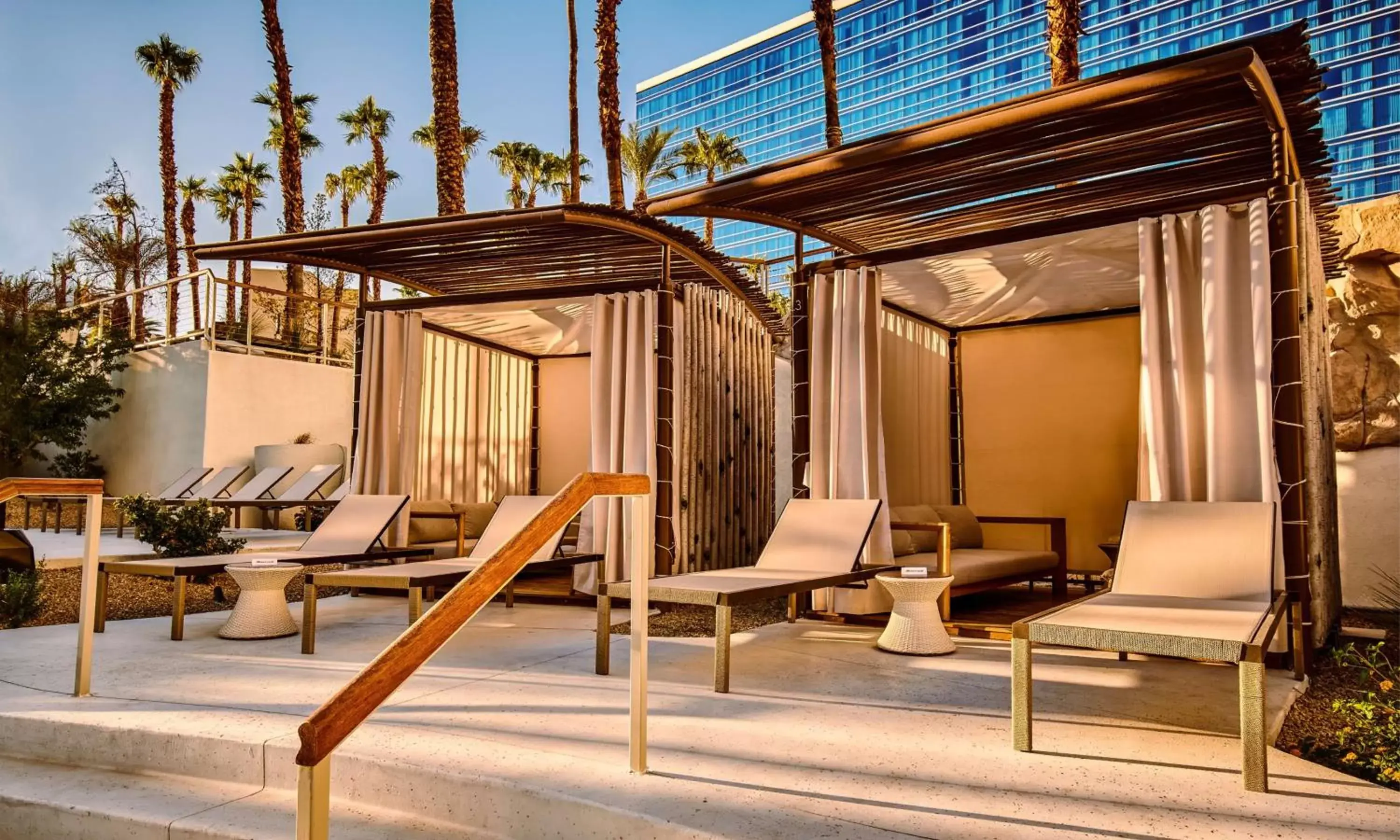 Swimming pool in Virgin Hotels Las Vegas, Curio Collection by Hilton