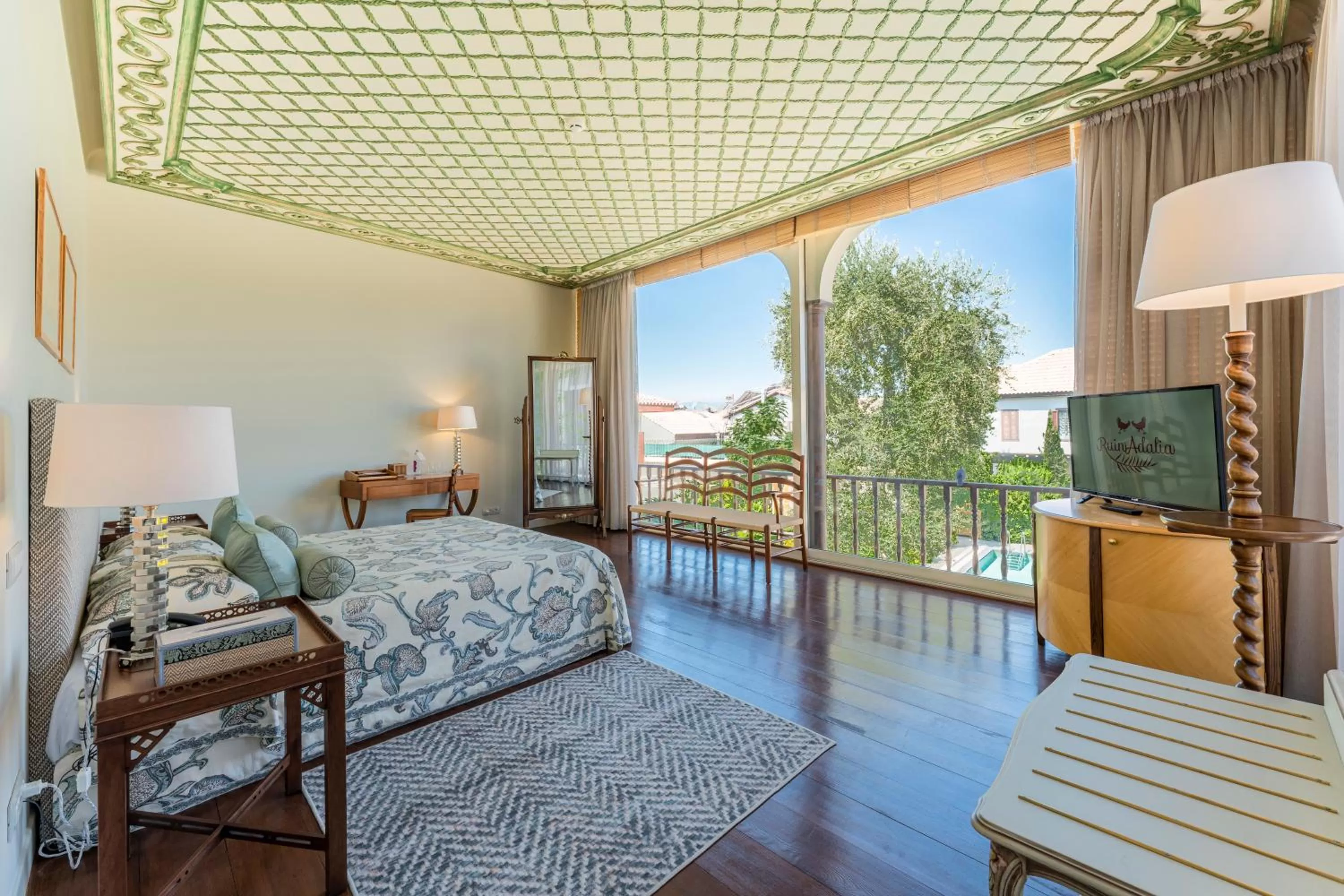 TV and multimedia, Bed in RuinAdalia Hotel - Adult Only