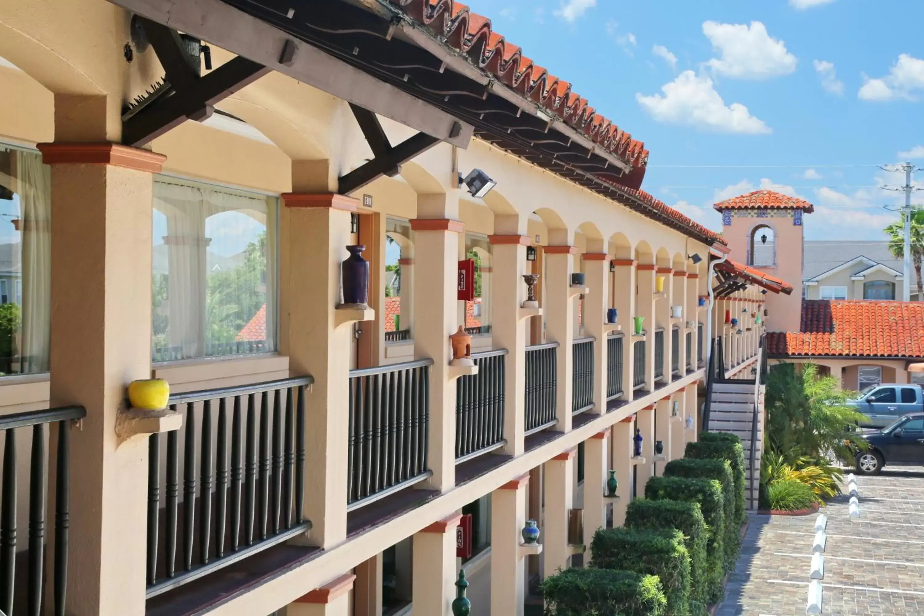 Facade/entrance, Property Building in La Fiesta Ocean Inn & Suites