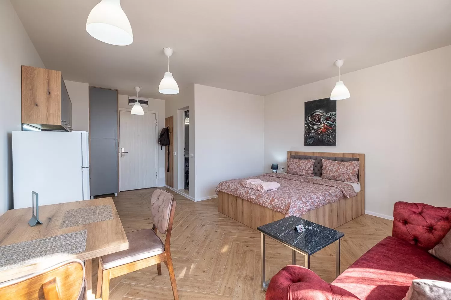 Seating Area in WOW Apartments