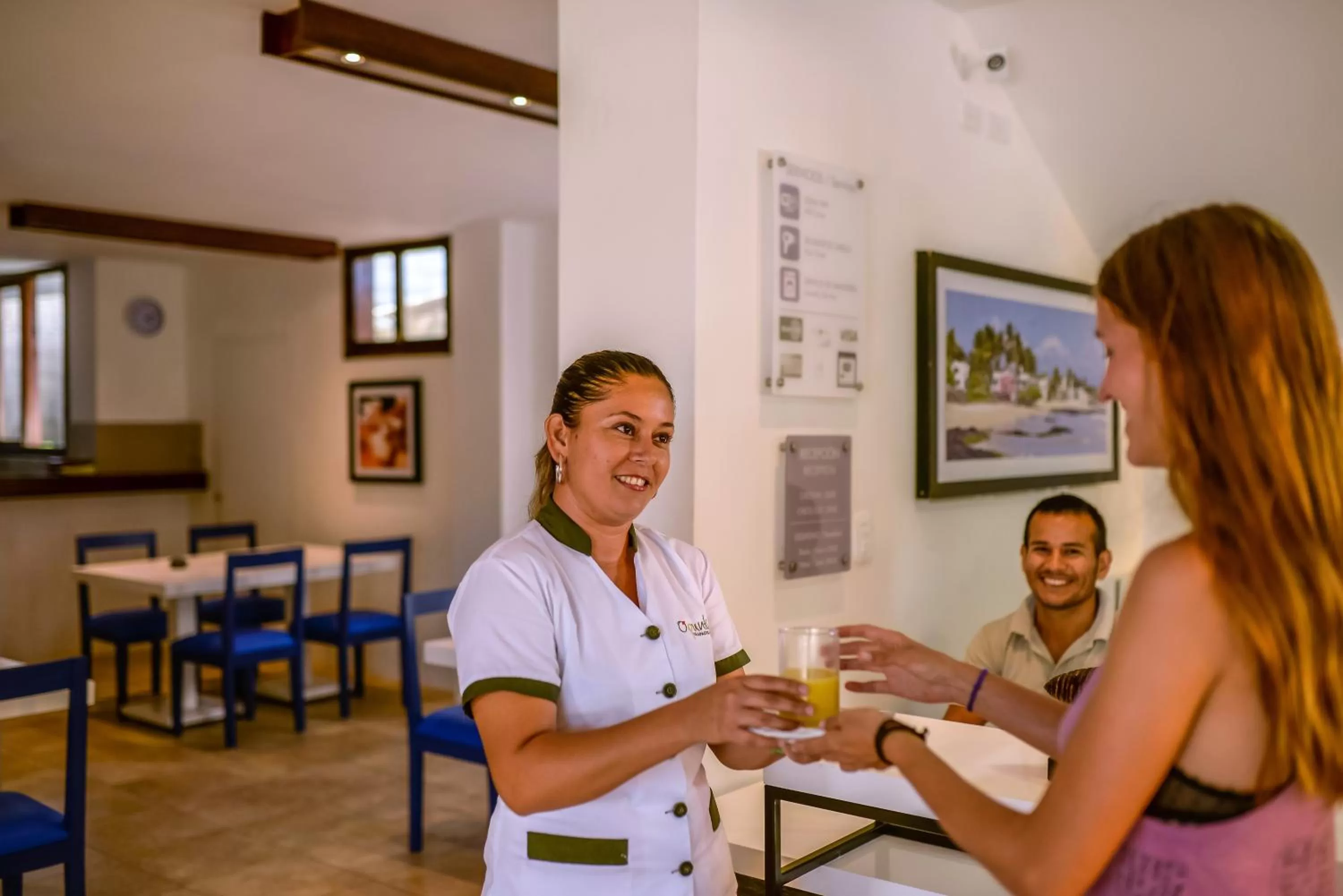 Staff in Hotel Volcano
