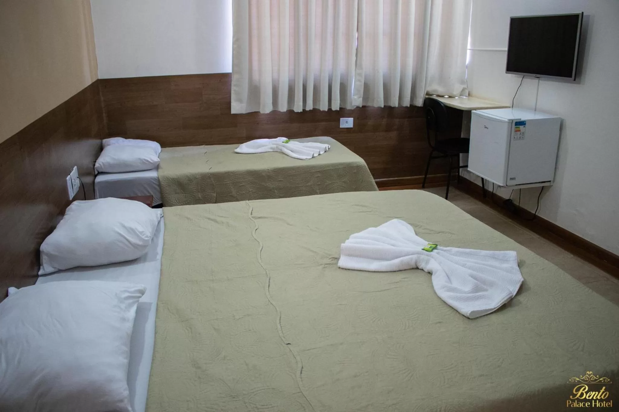 Bed in Bento palace hotel