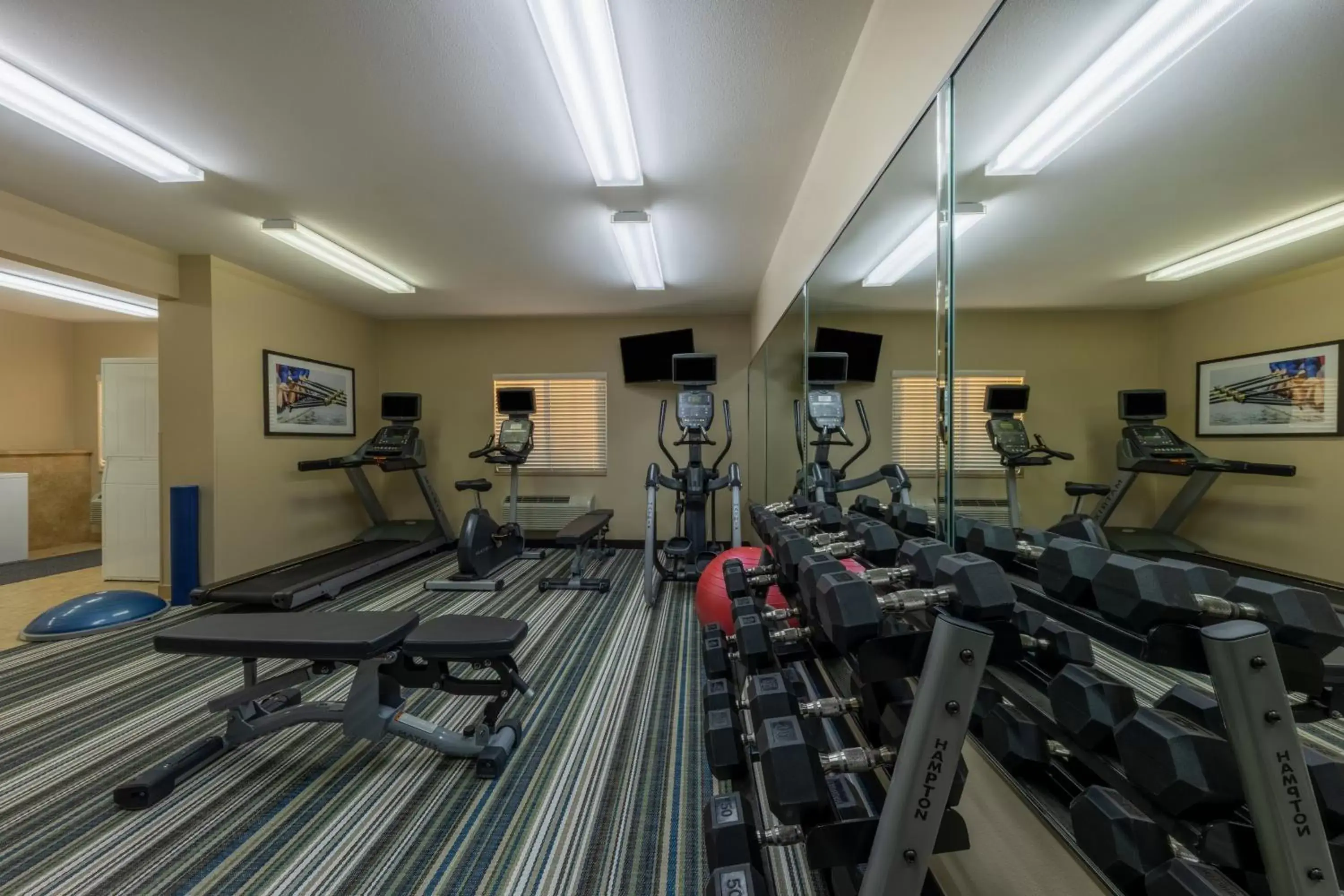 Fitness centre/facilities, Fitness Center/Facilities in Candlewood Suites Springfield South, an IHG Hotel