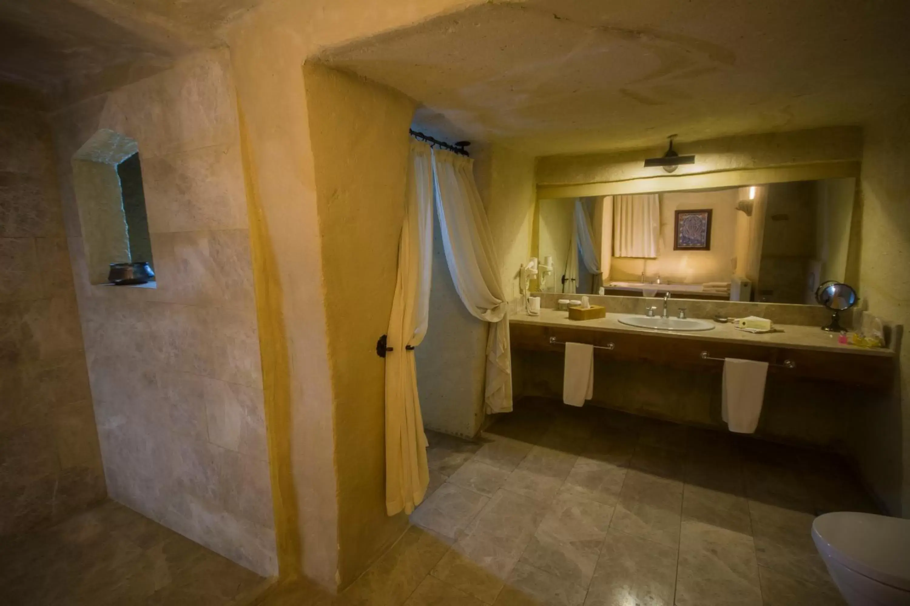 Bathroom in Fresco Cave Suites Cappadocia