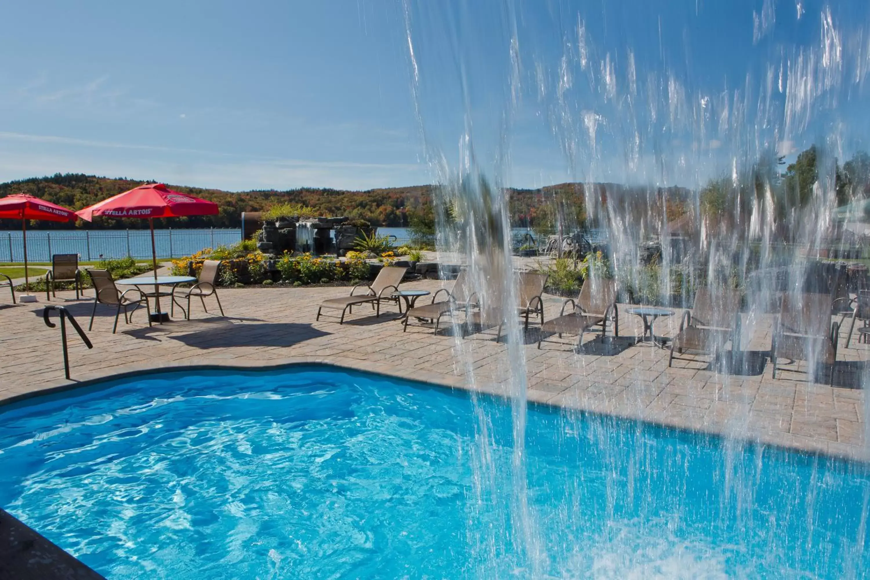 Swimming Pool in Le Manoir Du Lac DeLage