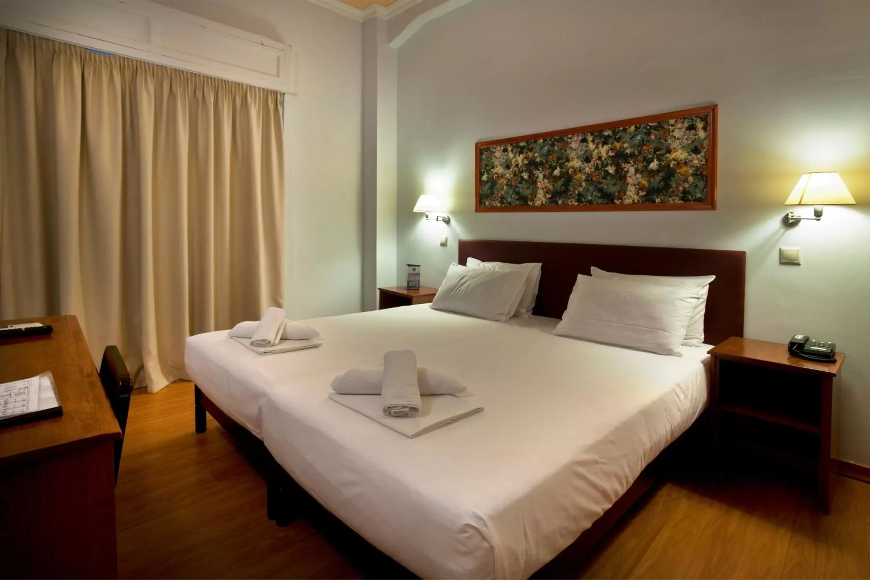 Bed in Grand Hotel Loutraki