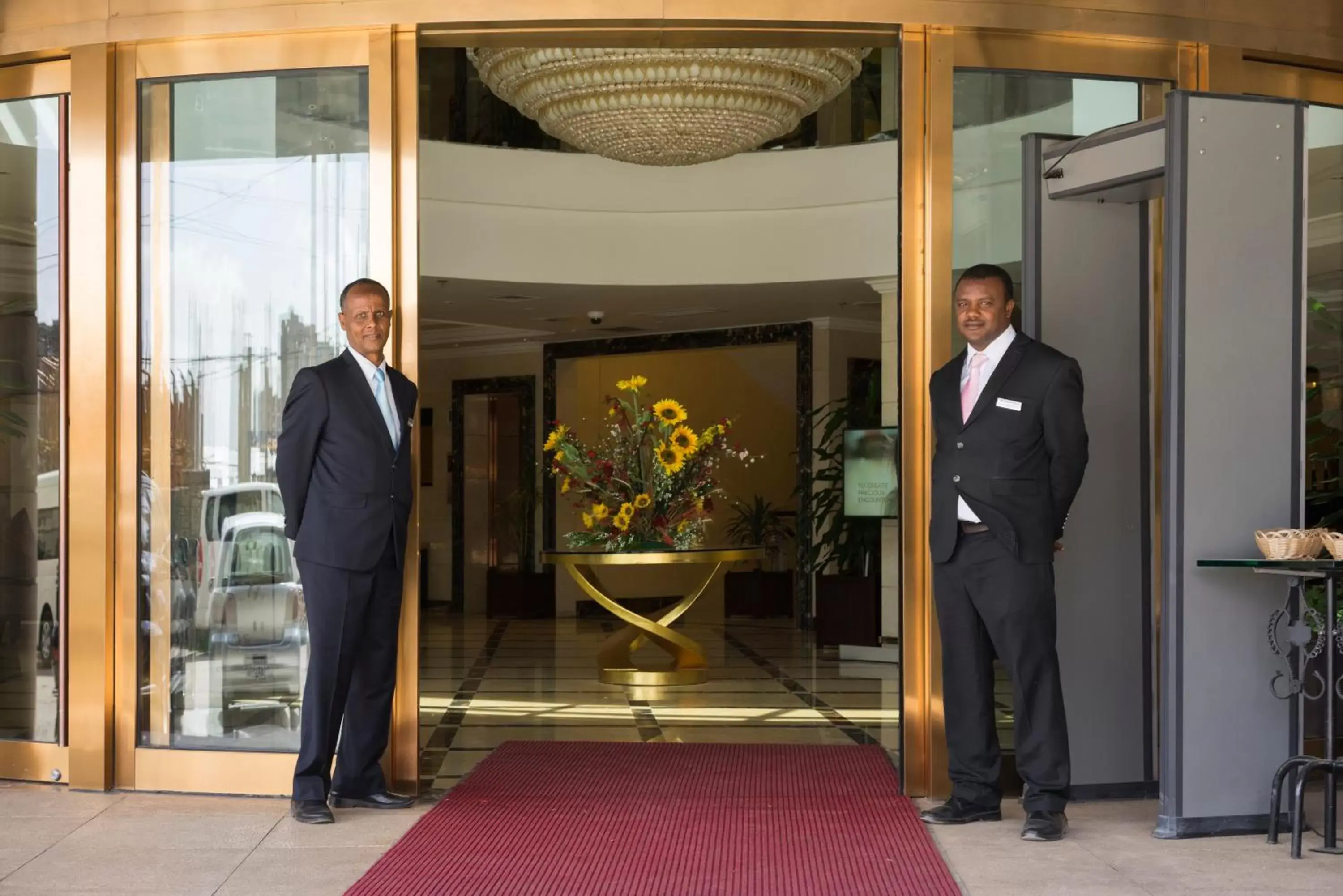 Lobby or reception in Golden Tulip Addis Ababa
