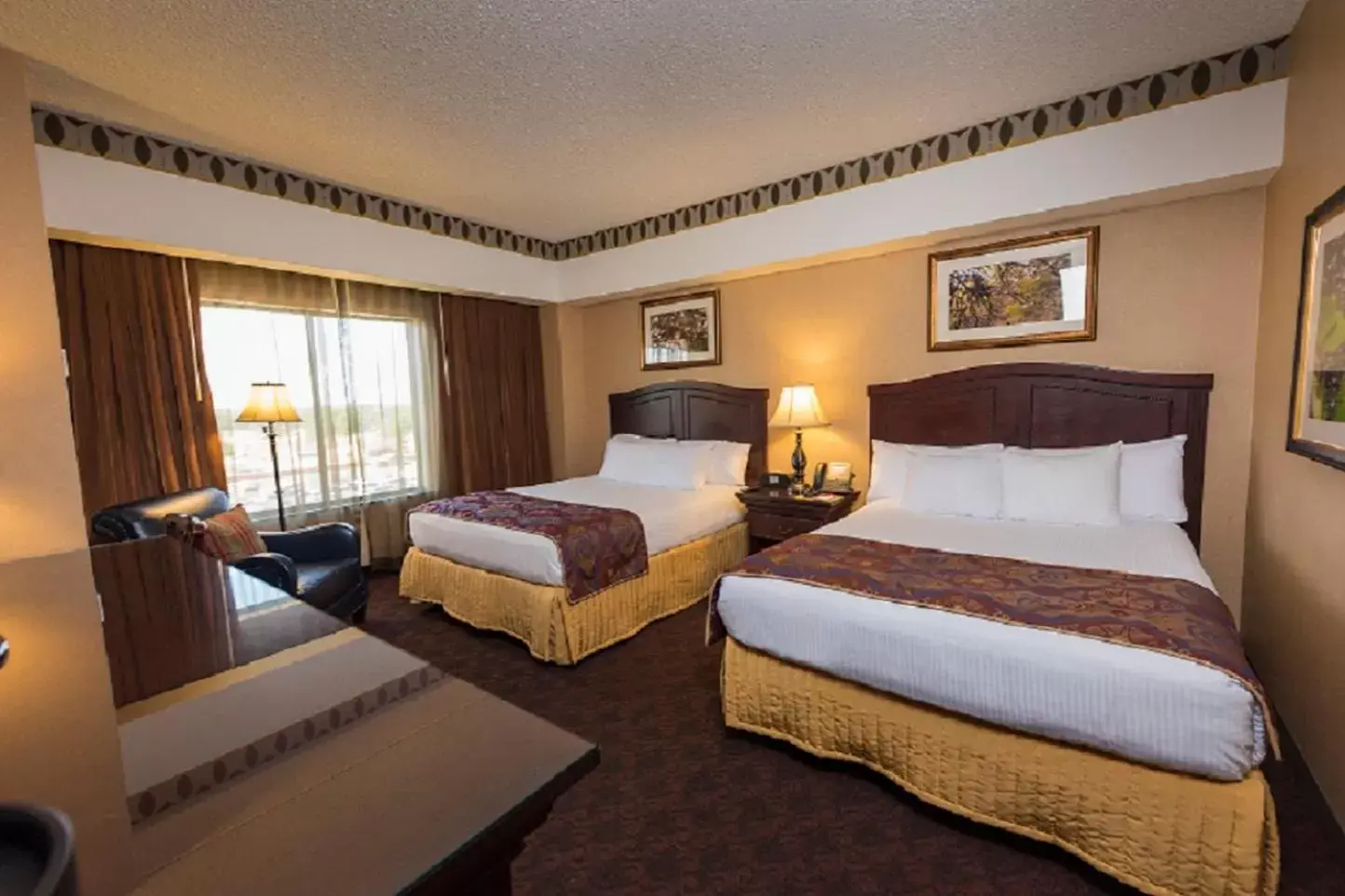 Bed in Cherokee Casino West Siloam Springs Resort