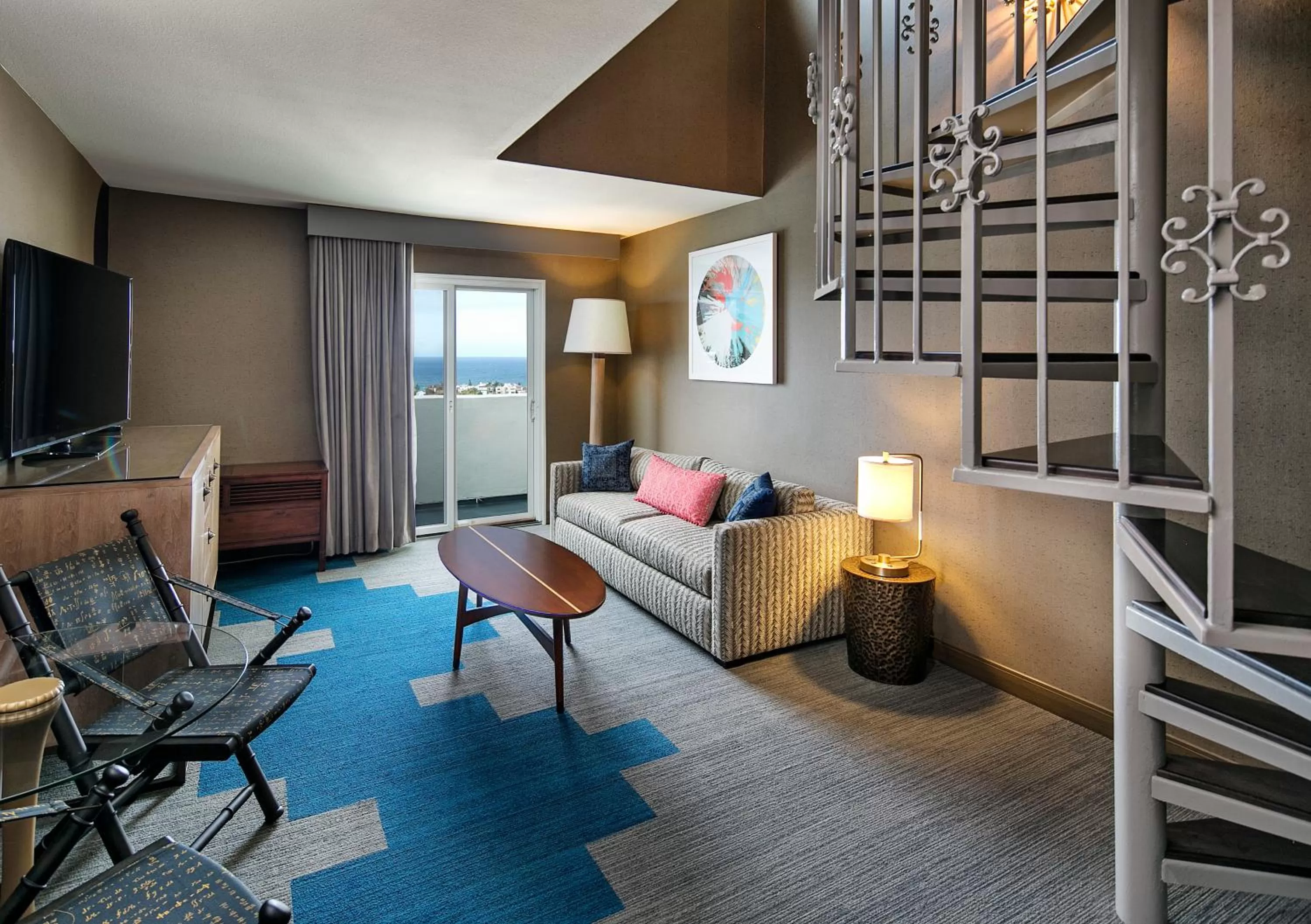 Living room in Hotel Hermosa