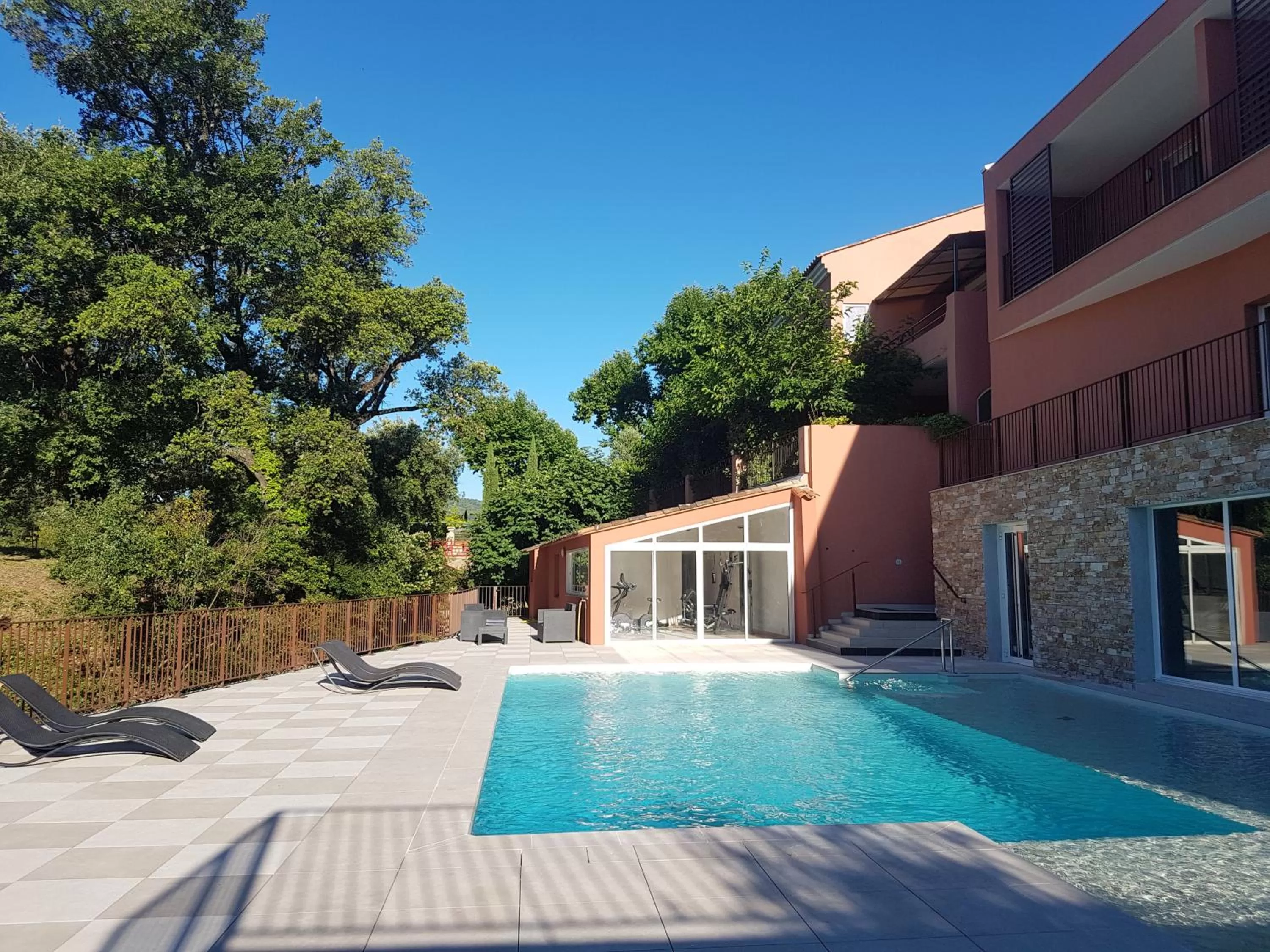 Swimming pool in Le Mas du Lingousto