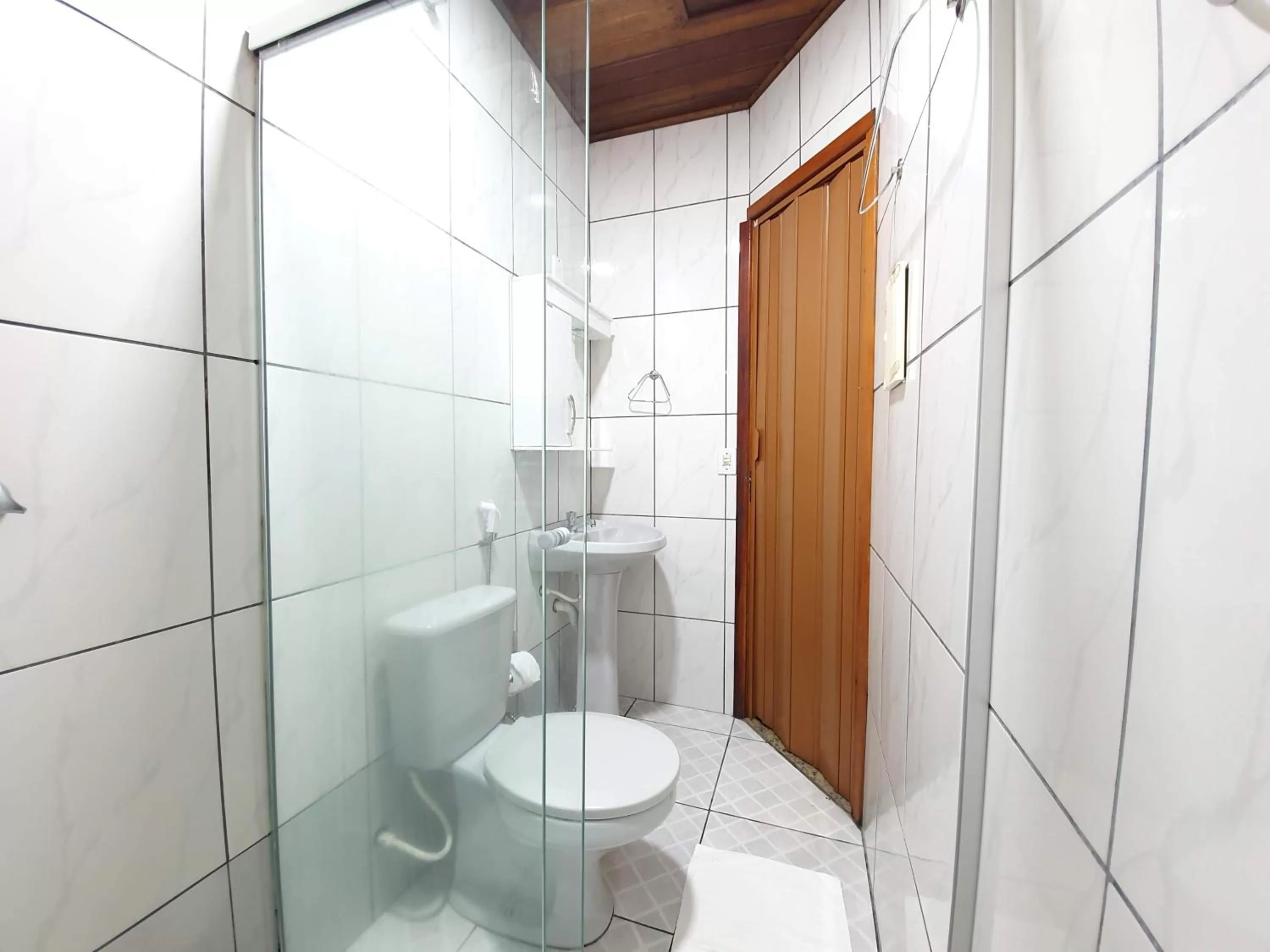 Bathroom in Pousada Canto do Curió Paraty