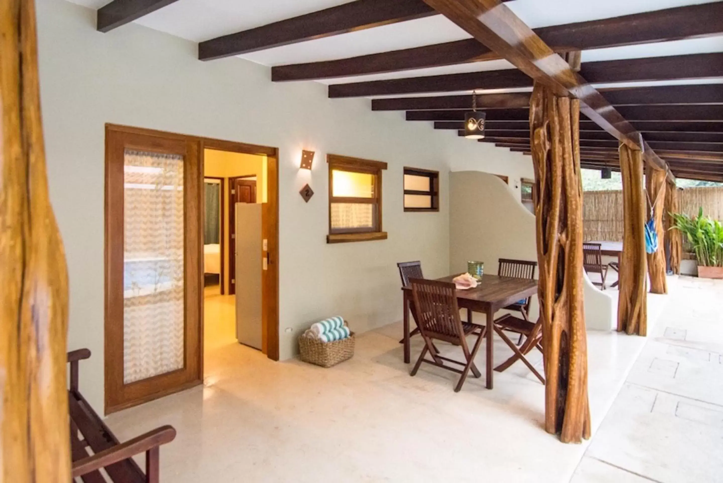 Patio in Ten North Tamarindo Beach Hotel