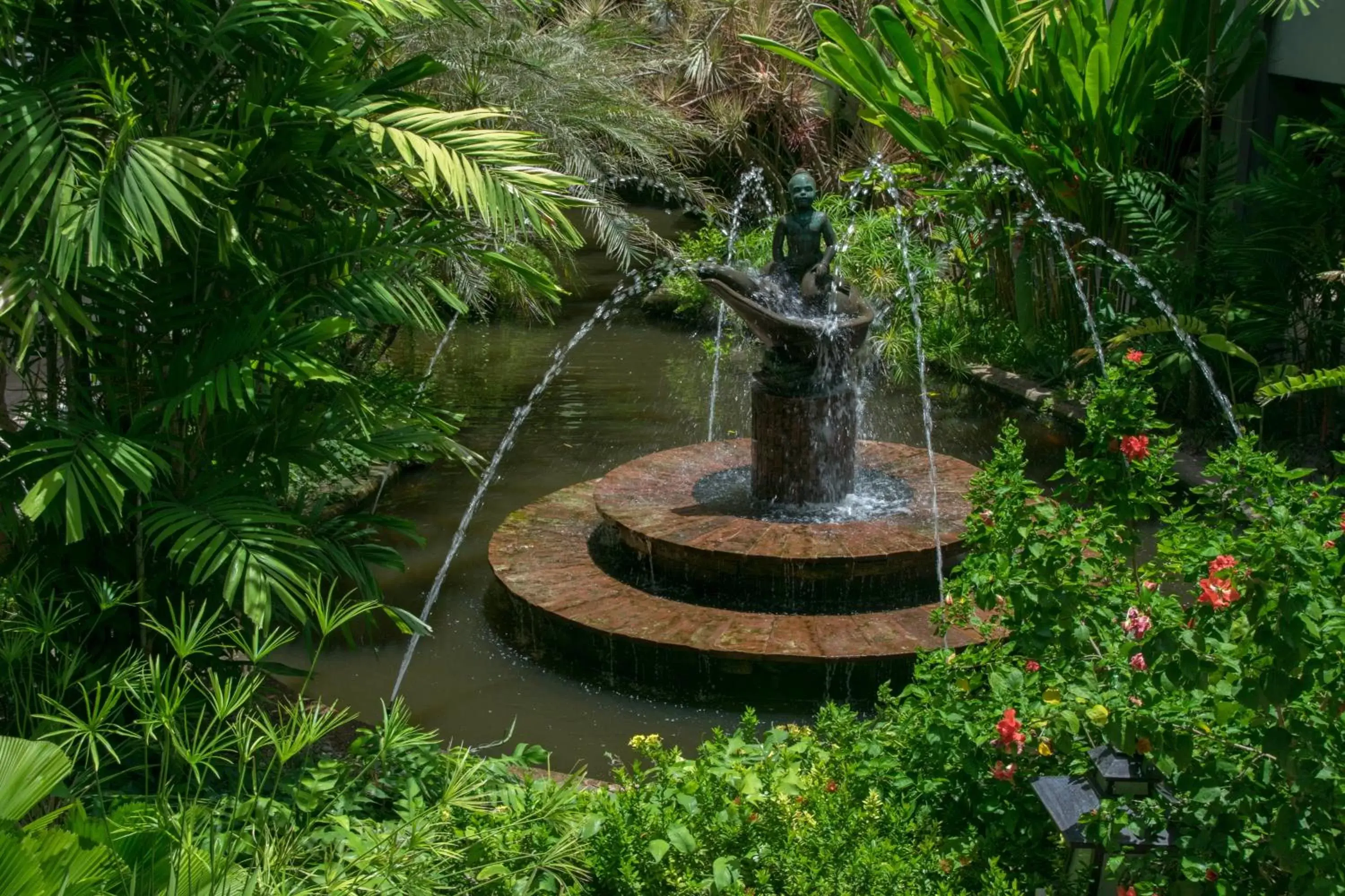 Garden in Siam Bayshore Resort Pattaya