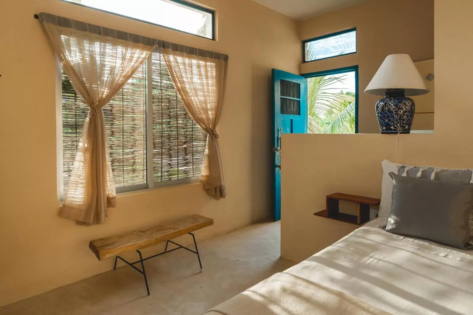 Bedroom, Bed in Casa Mia El Cuyo Eco Beach Boutique Hotel