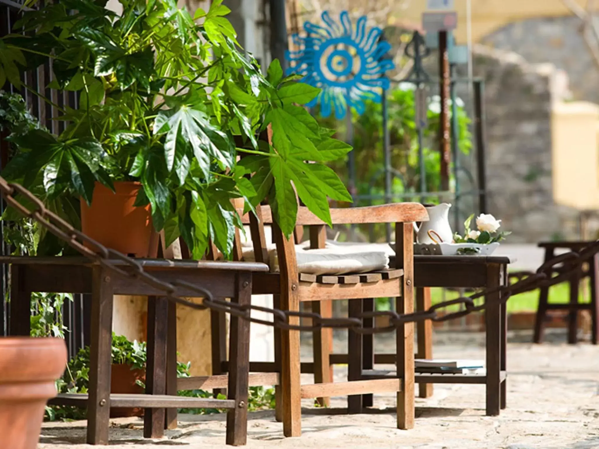 Patio in Posada Santa Ana