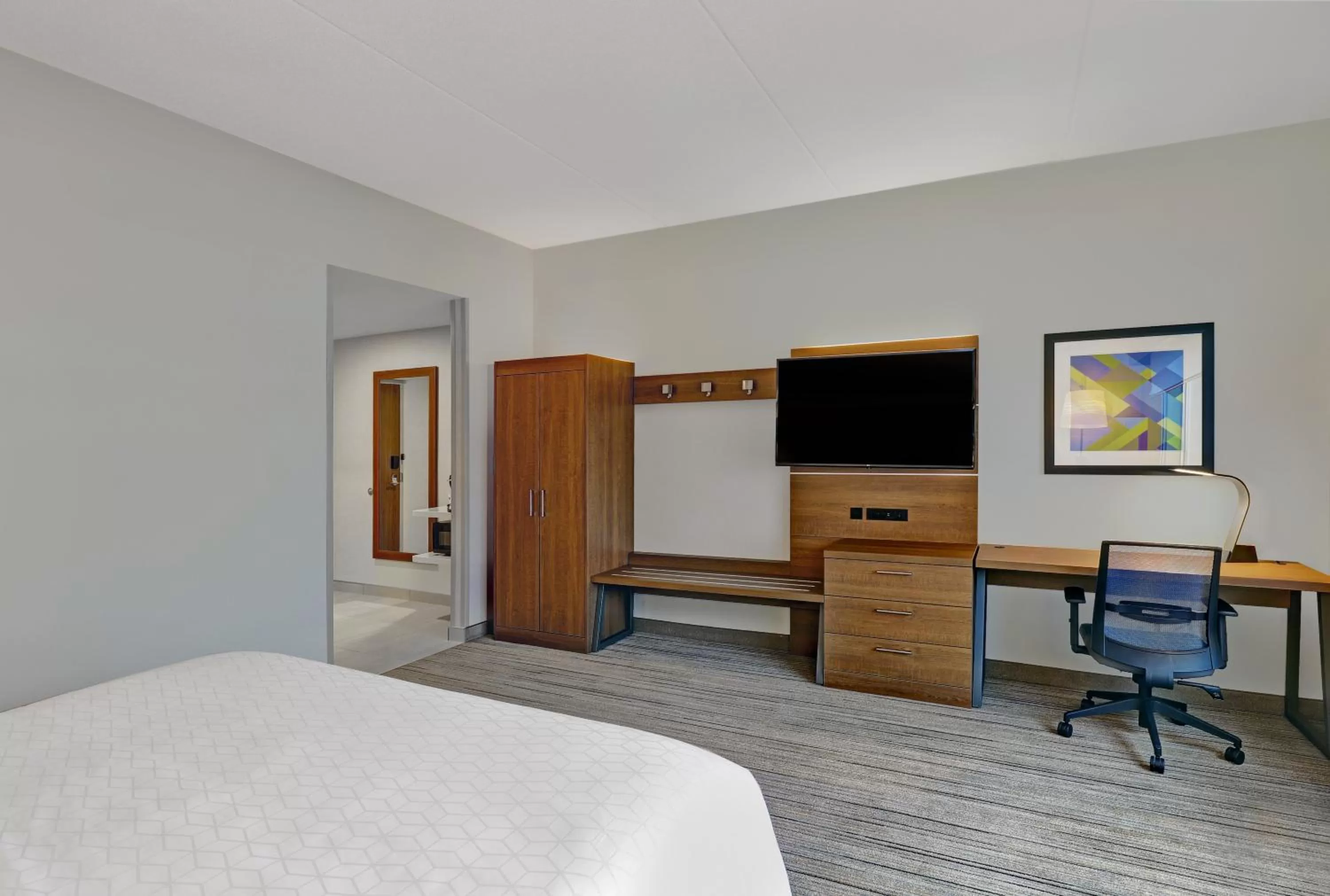 TV and multimedia, Bed in Holiday Inn Express & Suites - Collingwood