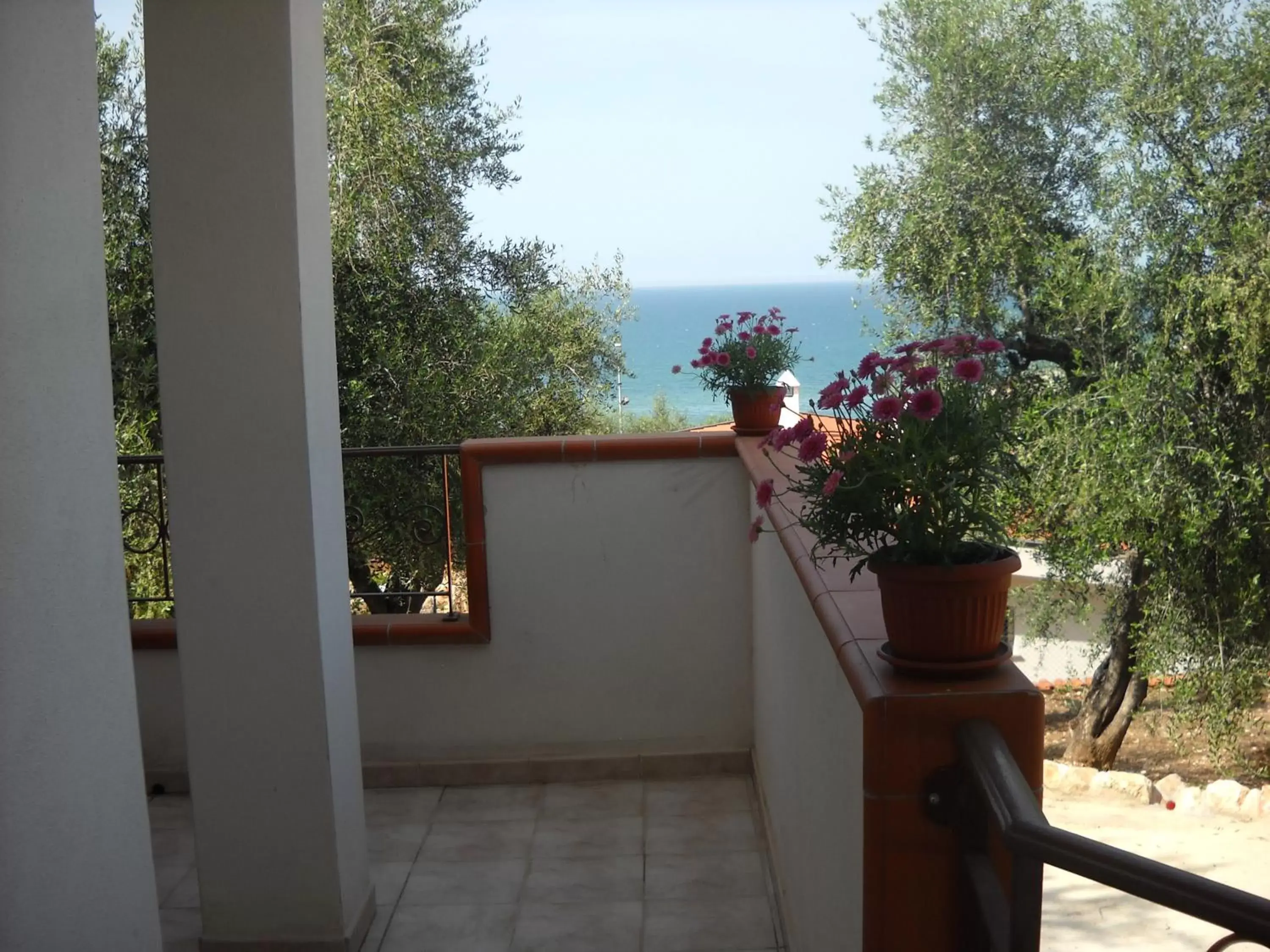 Garden view, Balcony/Terrace in Zagare Residence