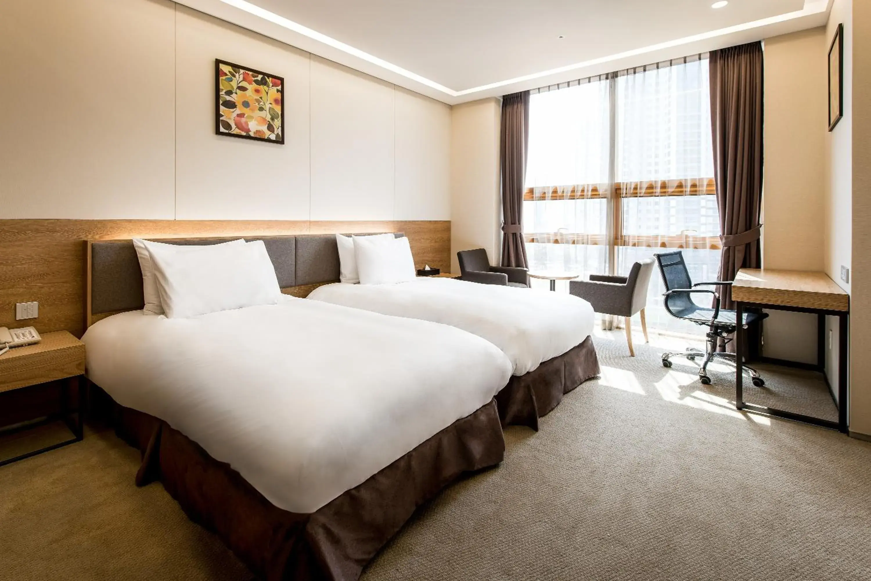 Bedroom, Bed in Ramada by Wyndham Incheon