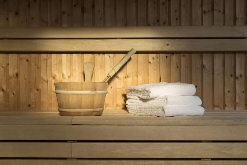 Sauna in Åtellet Hotell
