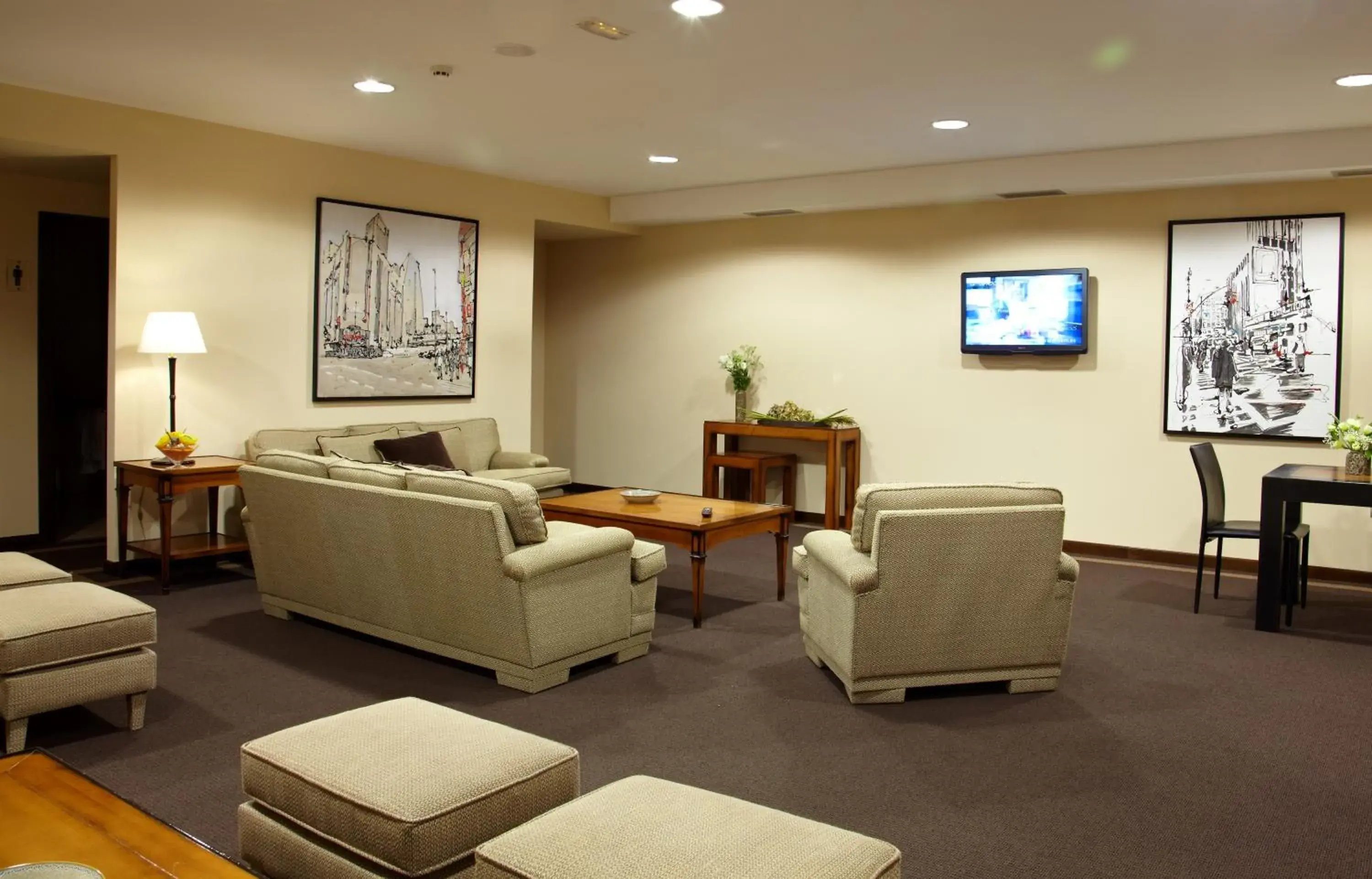 Other, Seating Area in Hotel Coia de Vigo