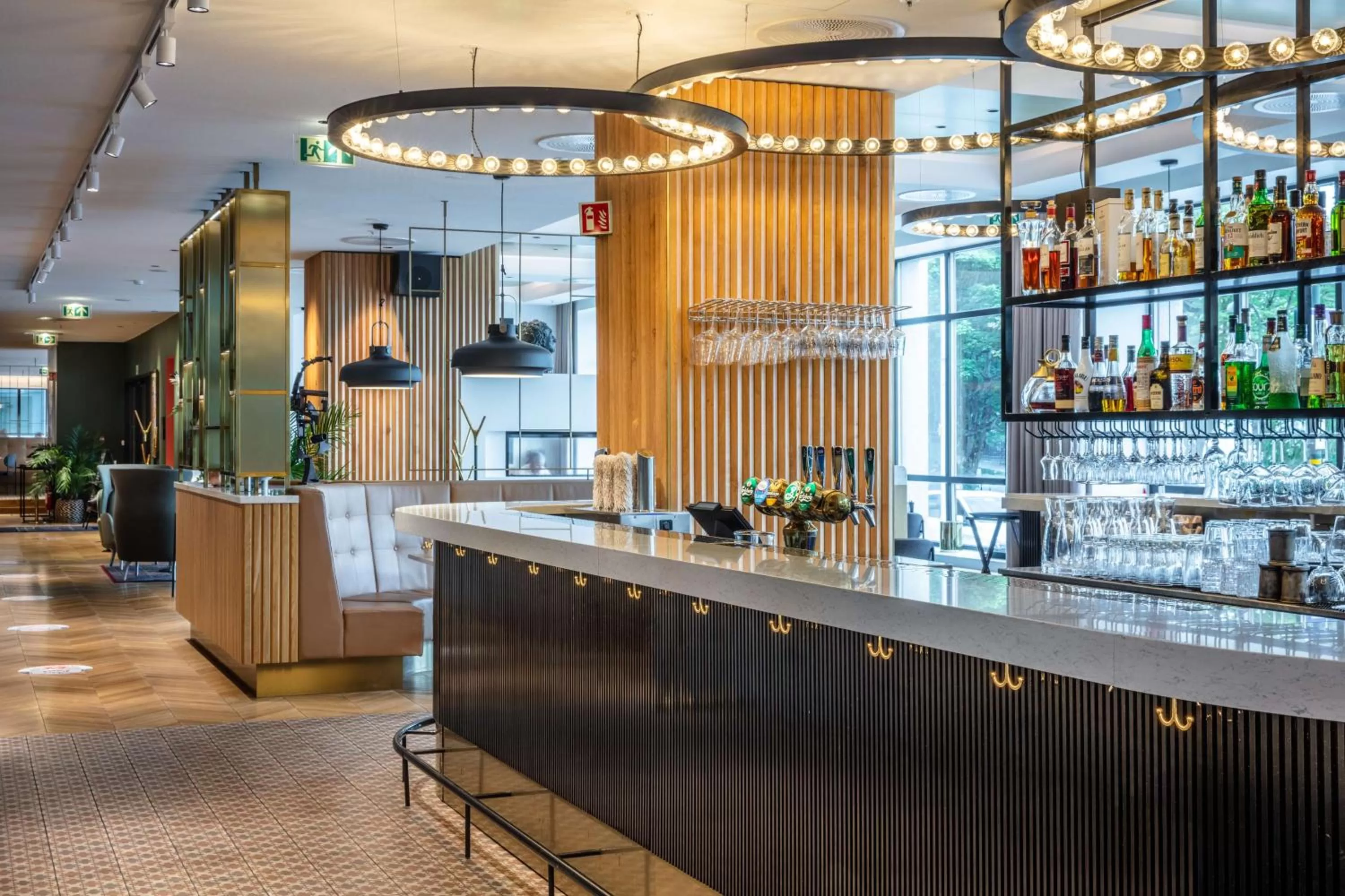 Lounge or bar in Radisson Blu Atlantic Hotel, Stavanger