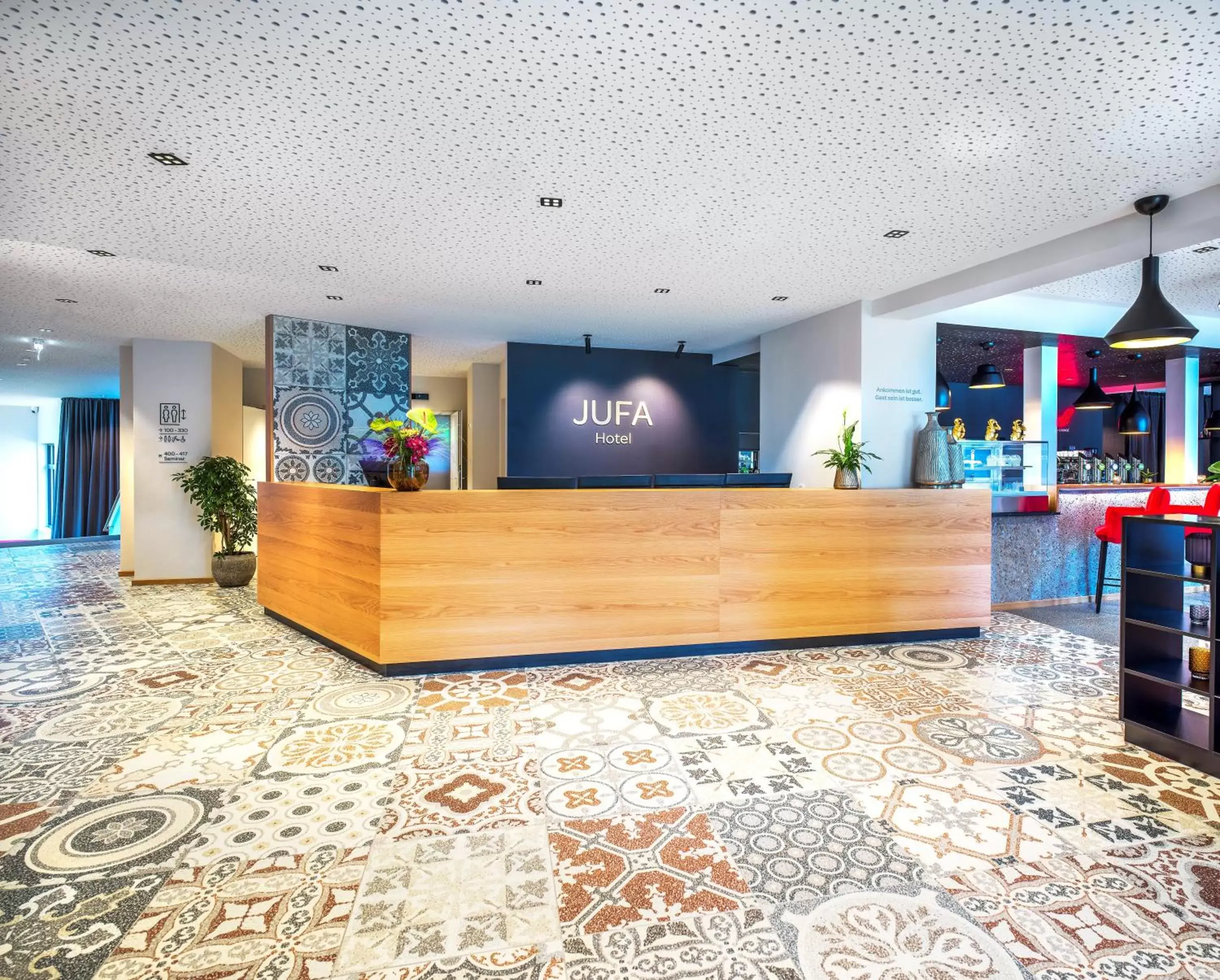 Lobby or reception, Lobby/Reception in JUFA Hotel Salzburg City