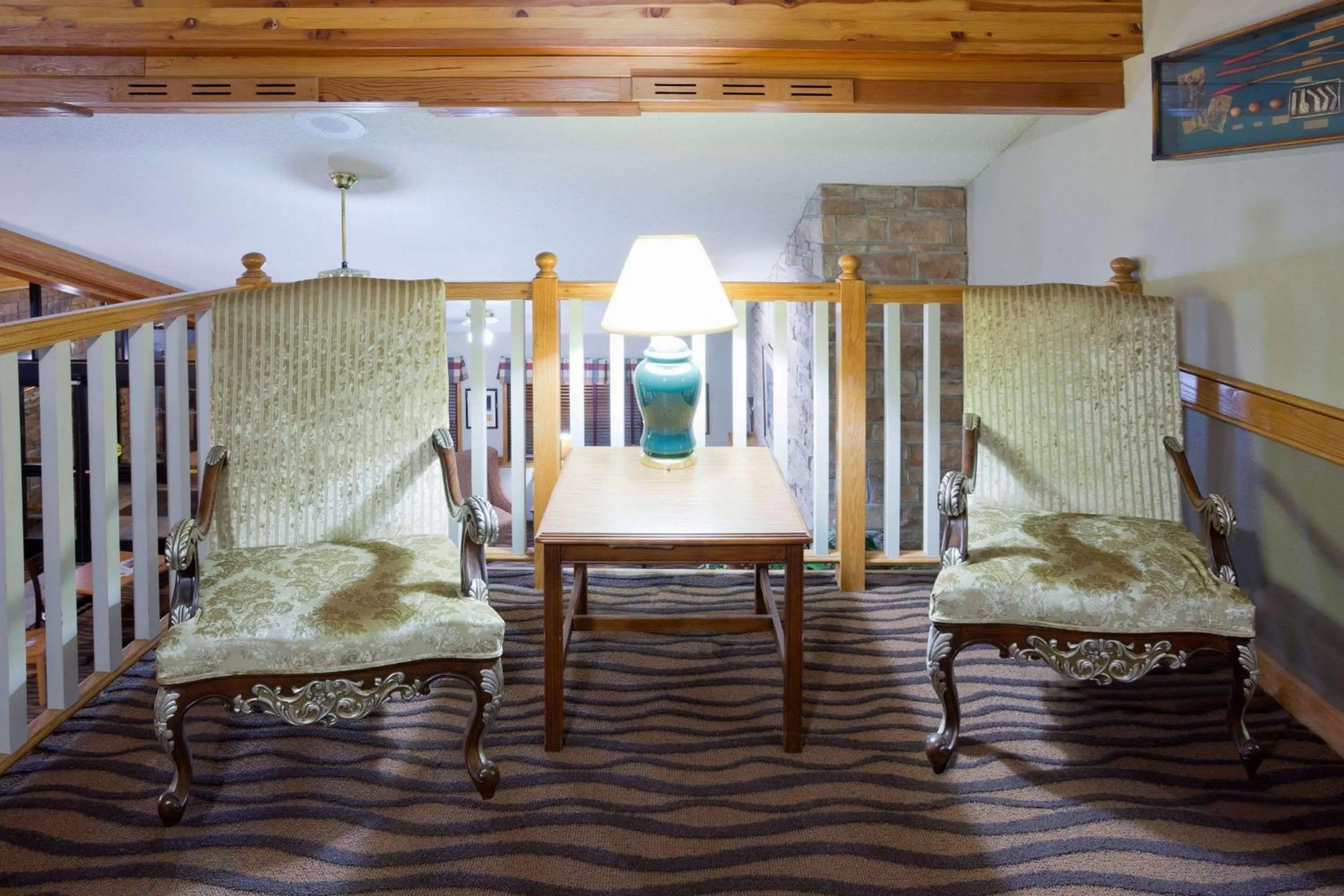 Lobby or reception, Bed in AmericInn by Wyndham Coon Rapids