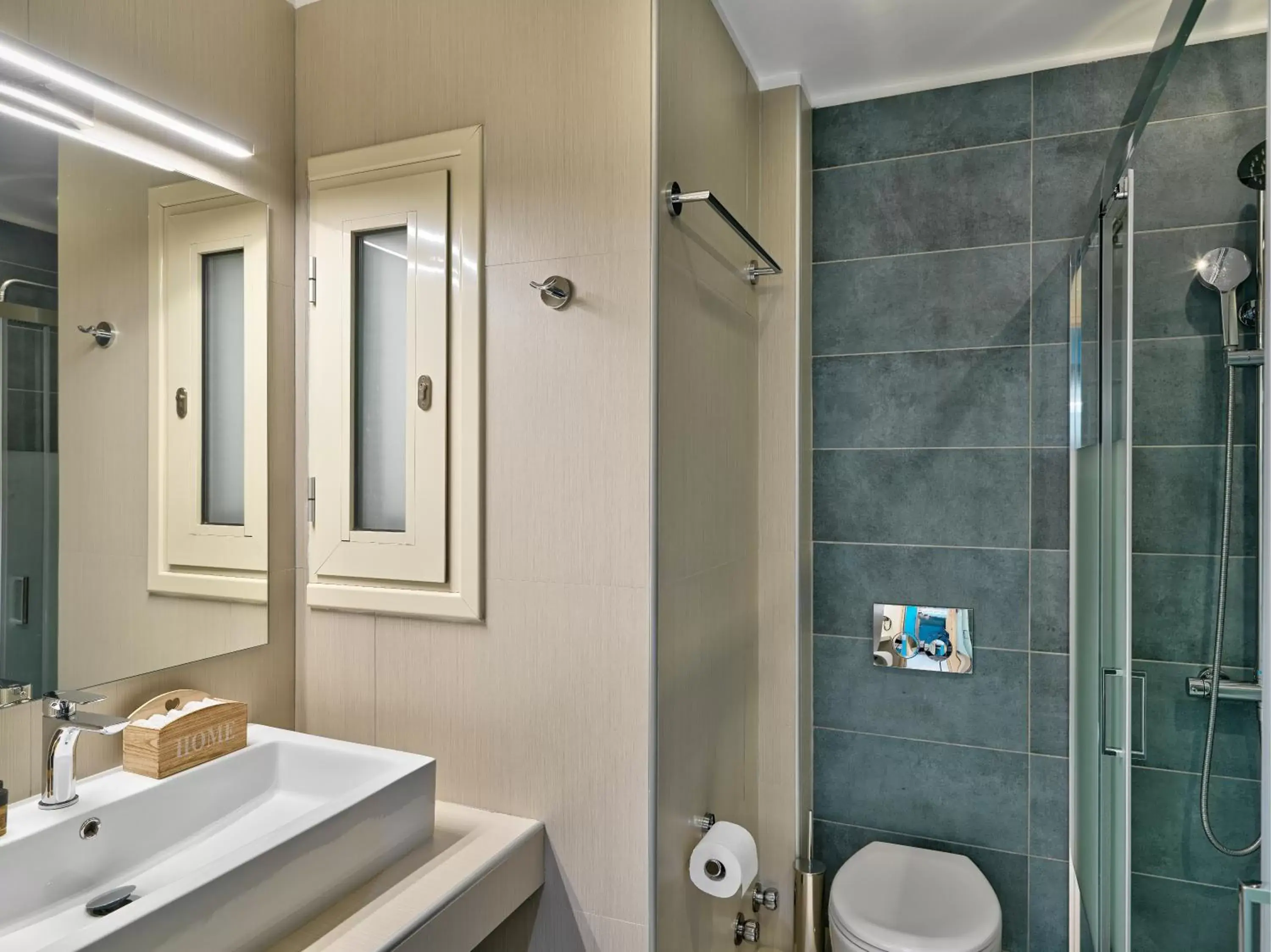 Shower, Bathroom in Phidias Piraeus Hotel