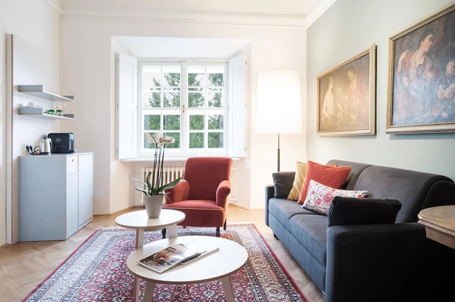 Photo of the whole room in Hotel Schloss Leopoldskron