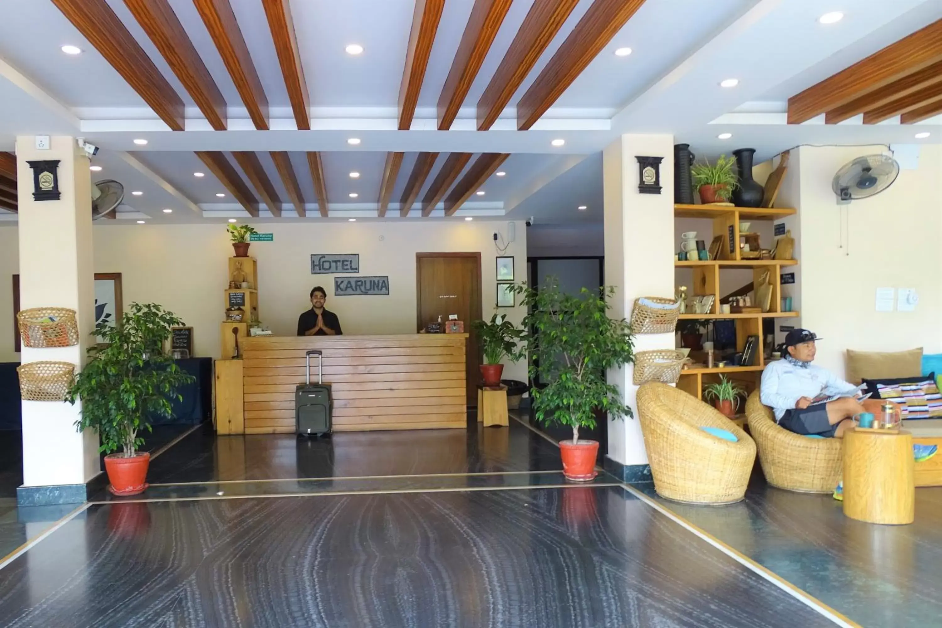 Staff, Lobby/Reception in Hotel Karuna