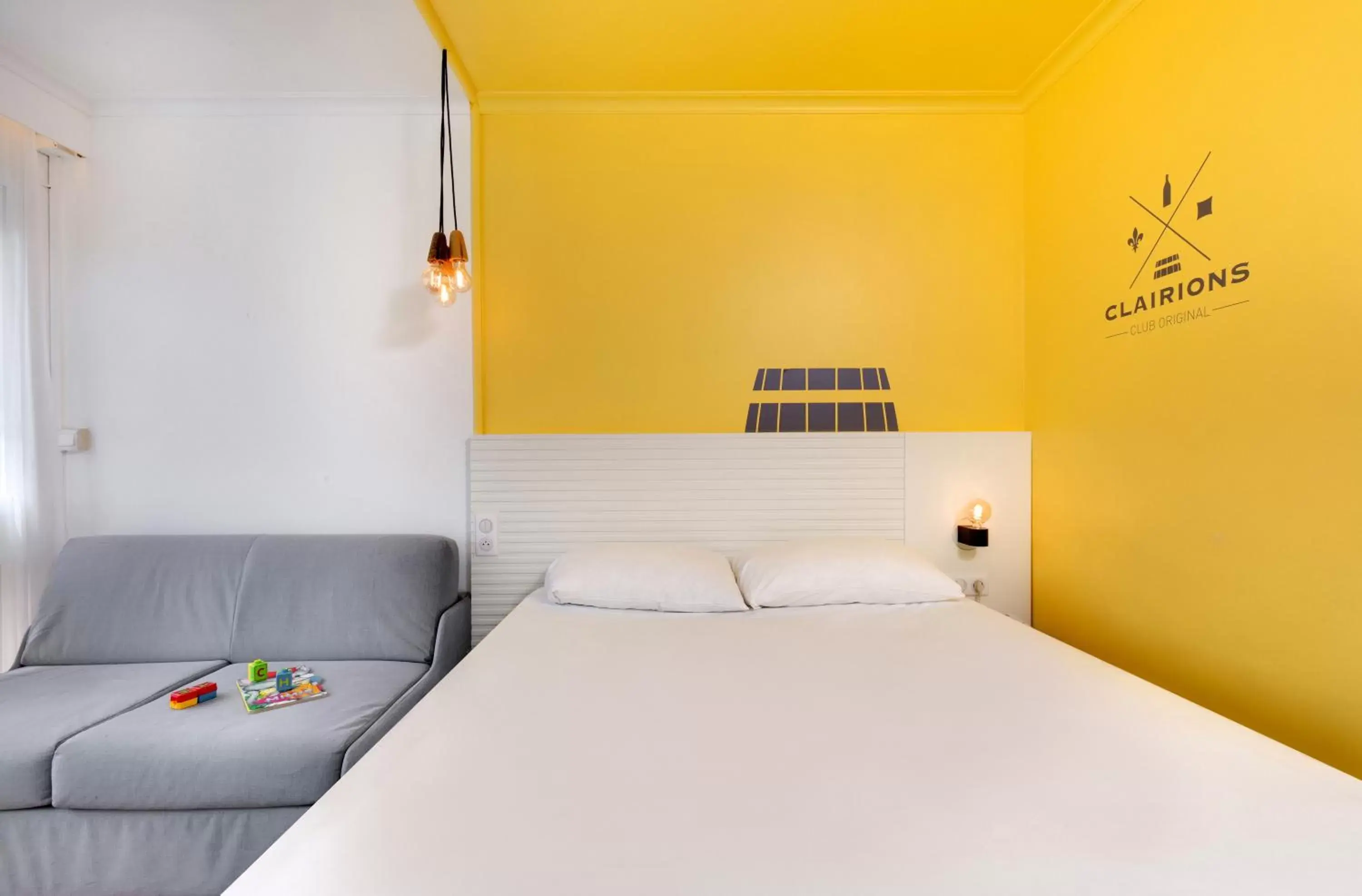 Bedroom, Bed in Hôtel ibis Styles Auxerre Nord