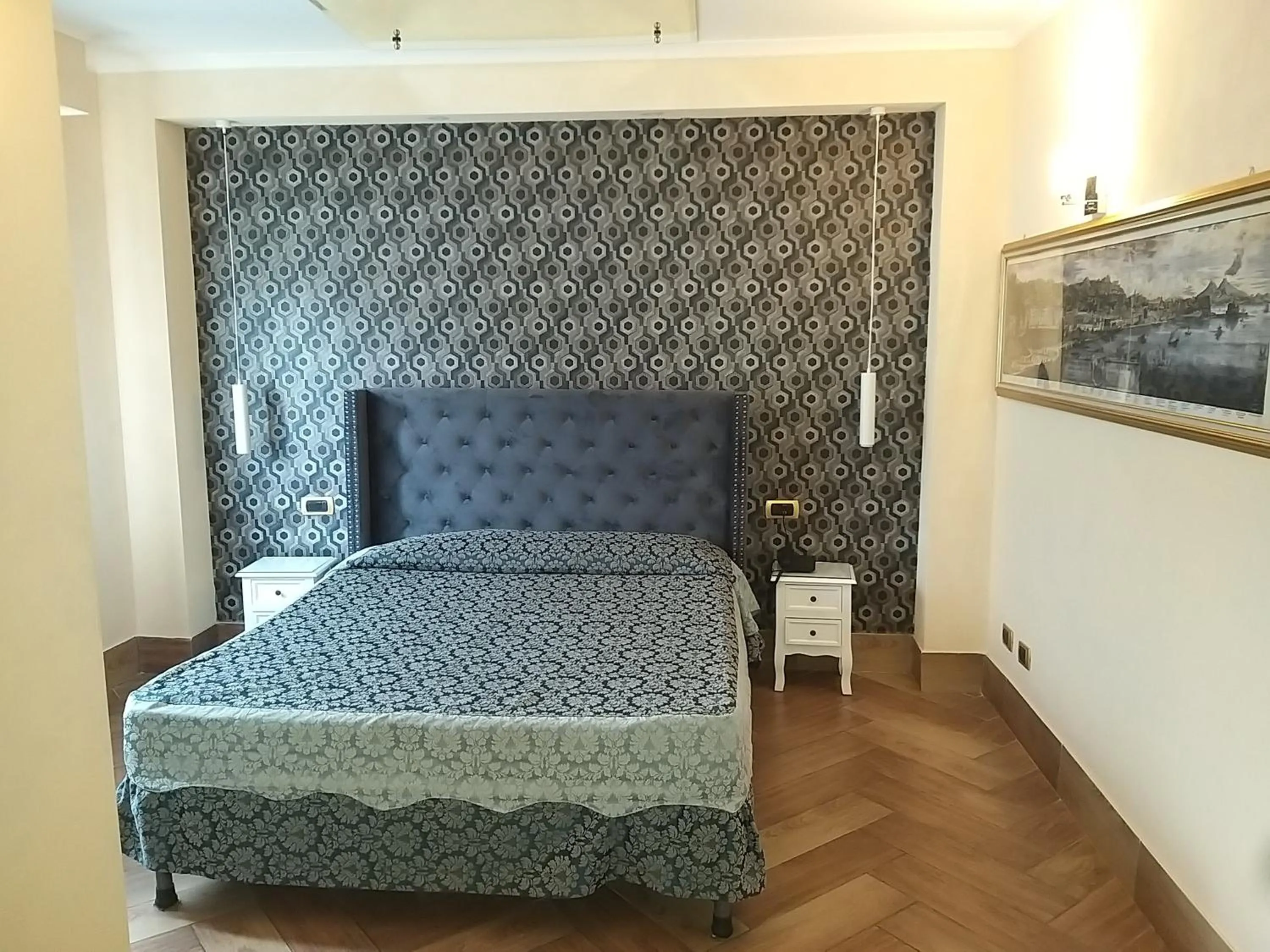 Bed in Hotel Kursaal