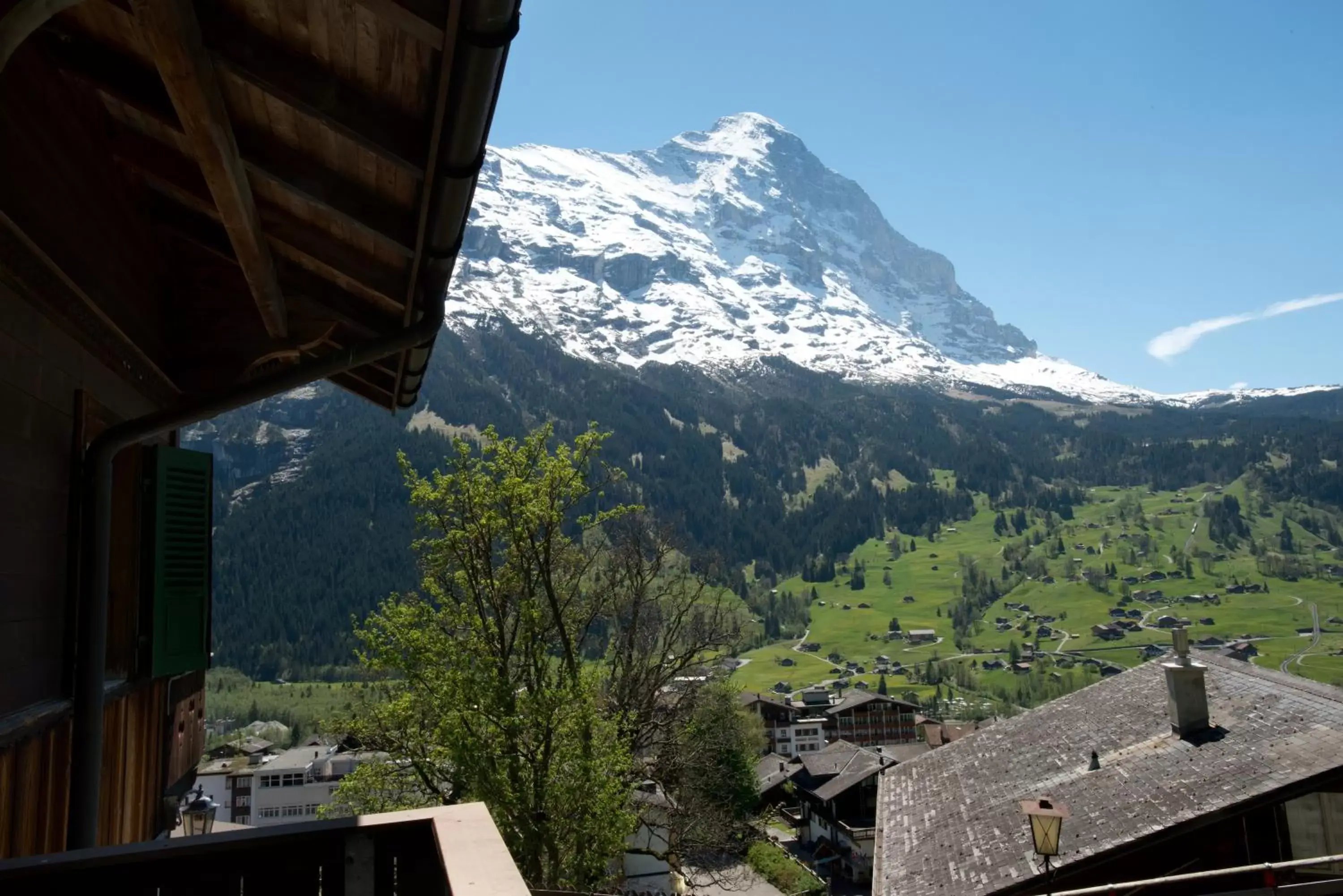 Balcony/Terrace, Mountain View in Hotel Sonnenberg