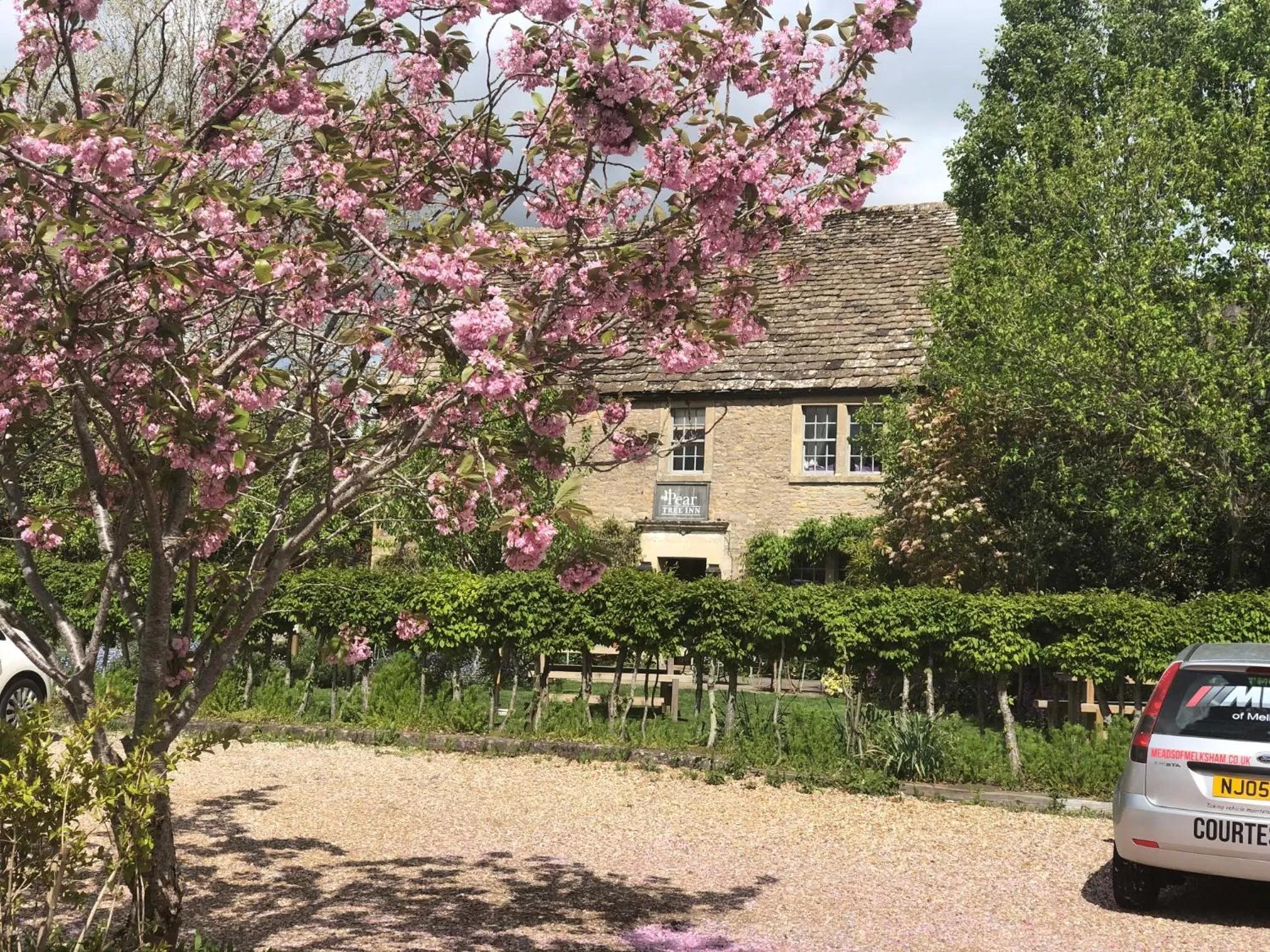 Garden in Pear Tree Inn Whitley